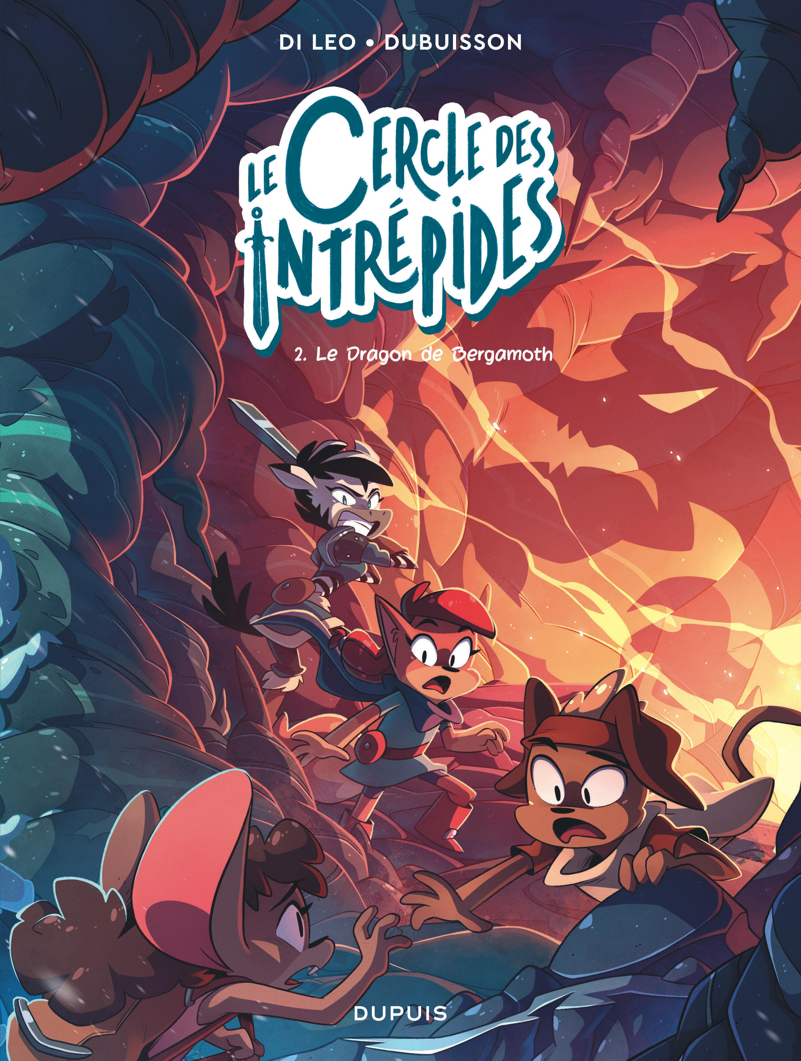 Le cercle des intrépides - Tome 2 - Le dragon de Bergamoth -  Dubuisson Marc, Marc Dubuisson - DUPUIS