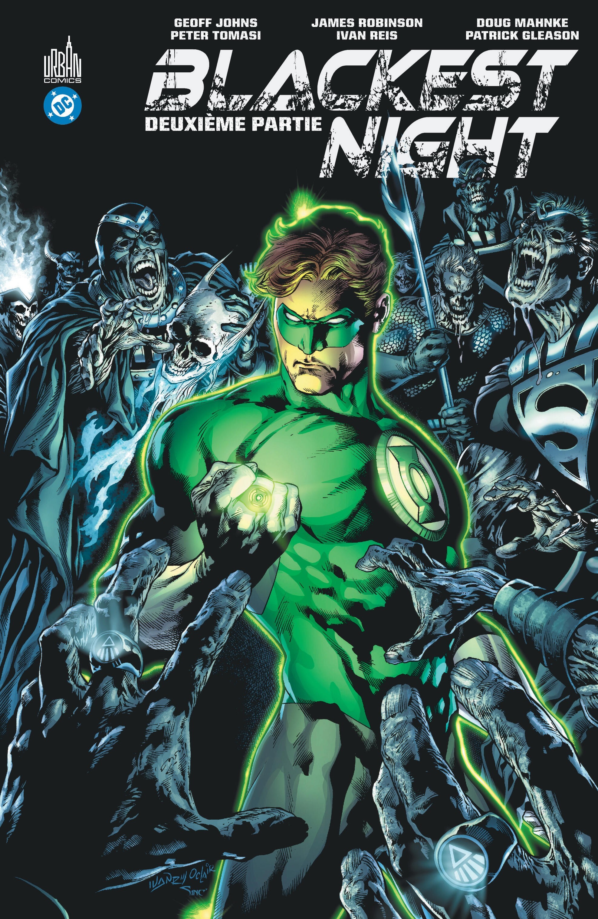 Green Lantern : Blackest Night (2009) T2 -  Johns Geoff, Geoff JOHNS - URBAN COMICS
