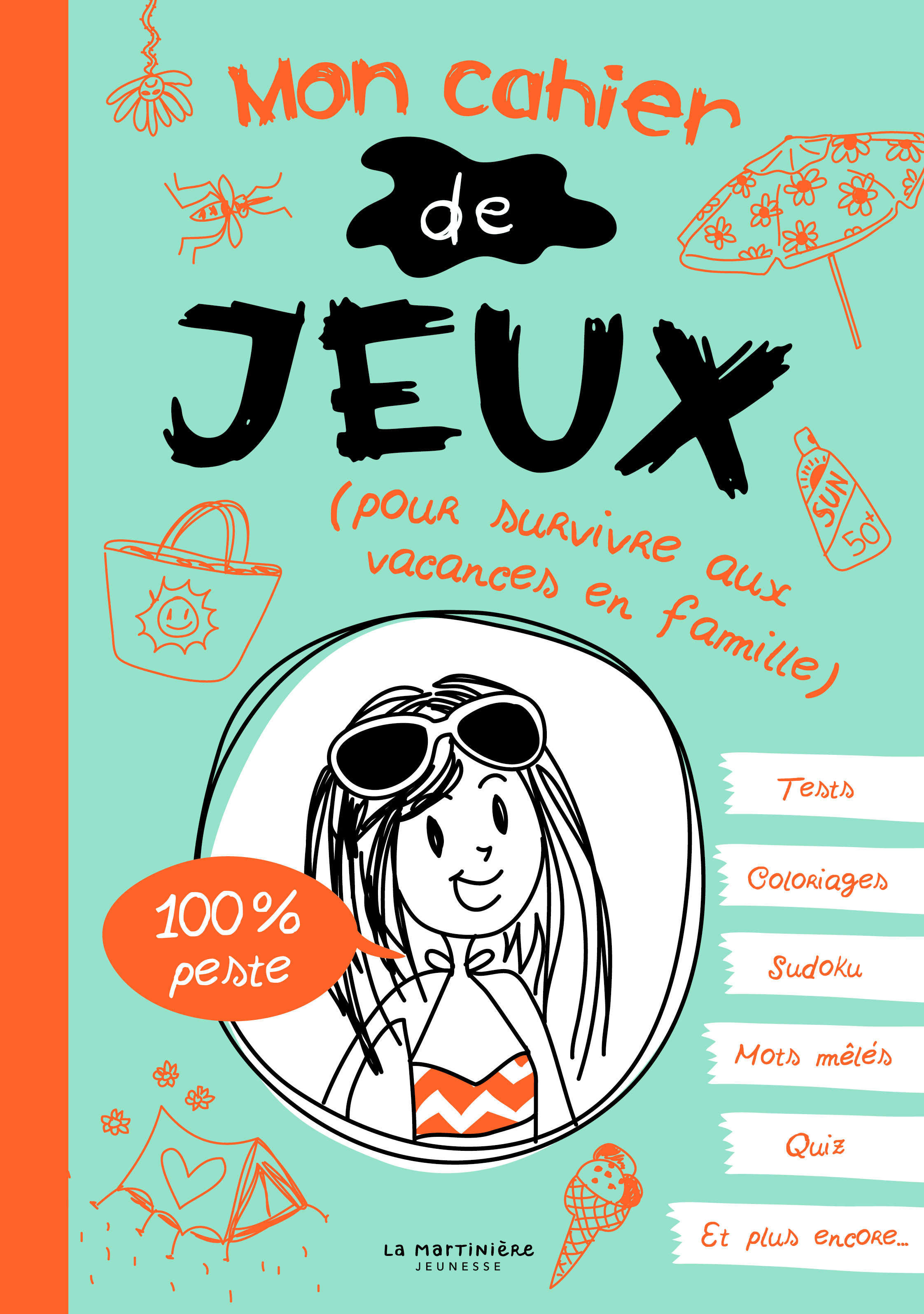 Mon cahier de jeux - Virginy L. Sam - MARTINIERE J