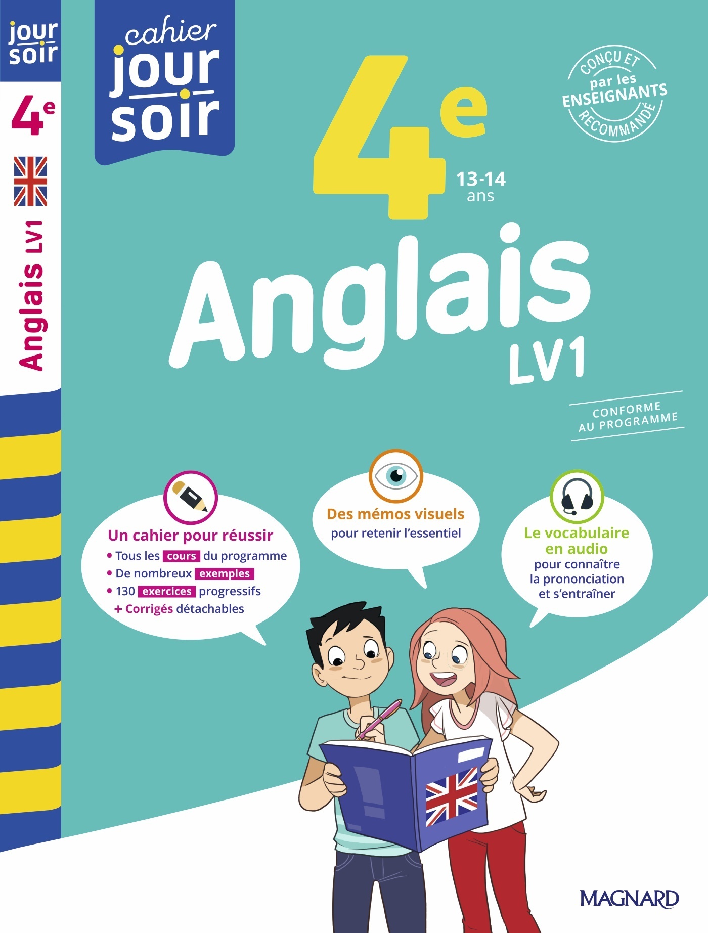 Anglais 4e LV1 - Cahier Jour Soir - Coline Segonne, Nicole Cureau de Vannoise - MAGNARD