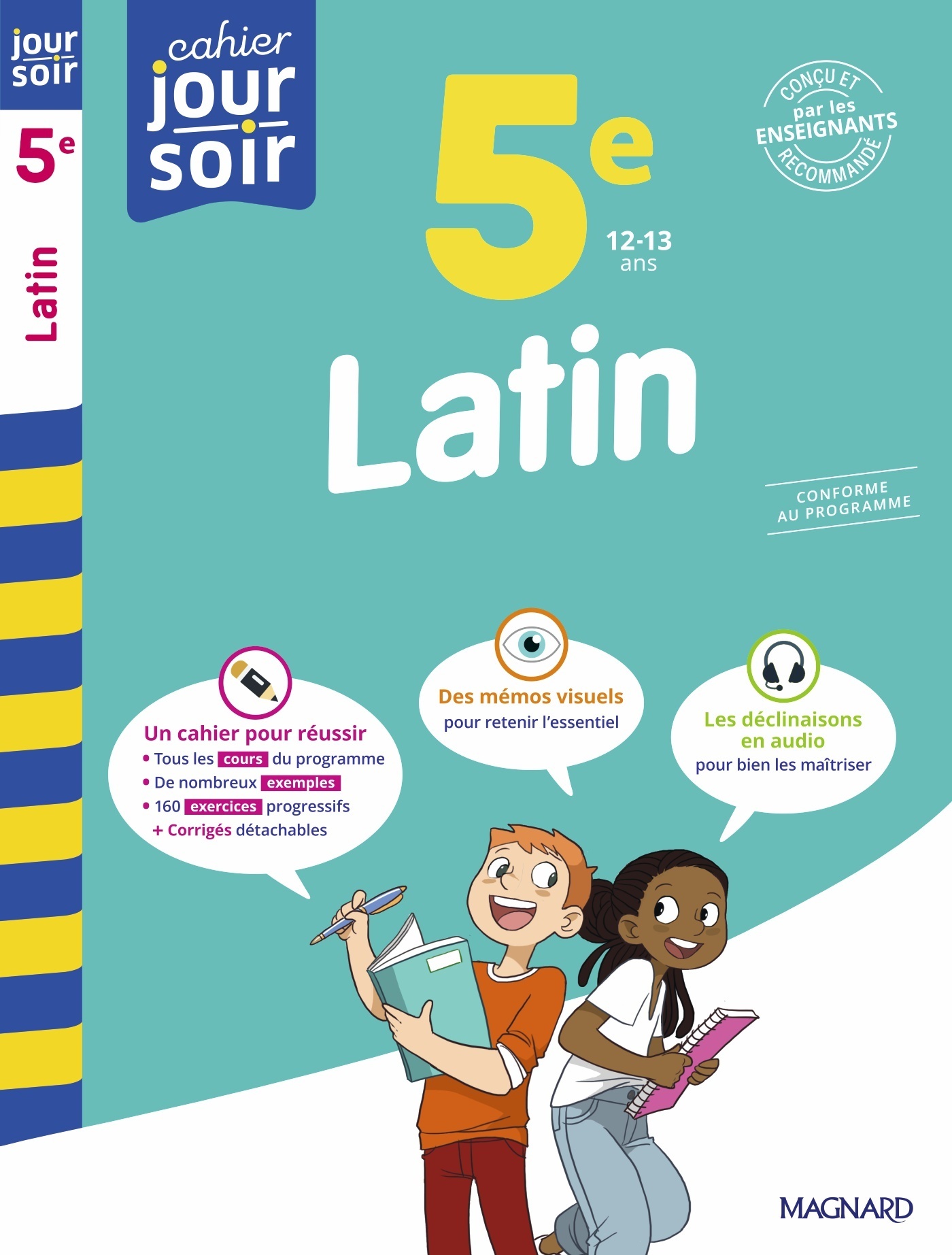 Latin 5e - Cahier Jour Soir - Patrick Beguin - MAGNARD