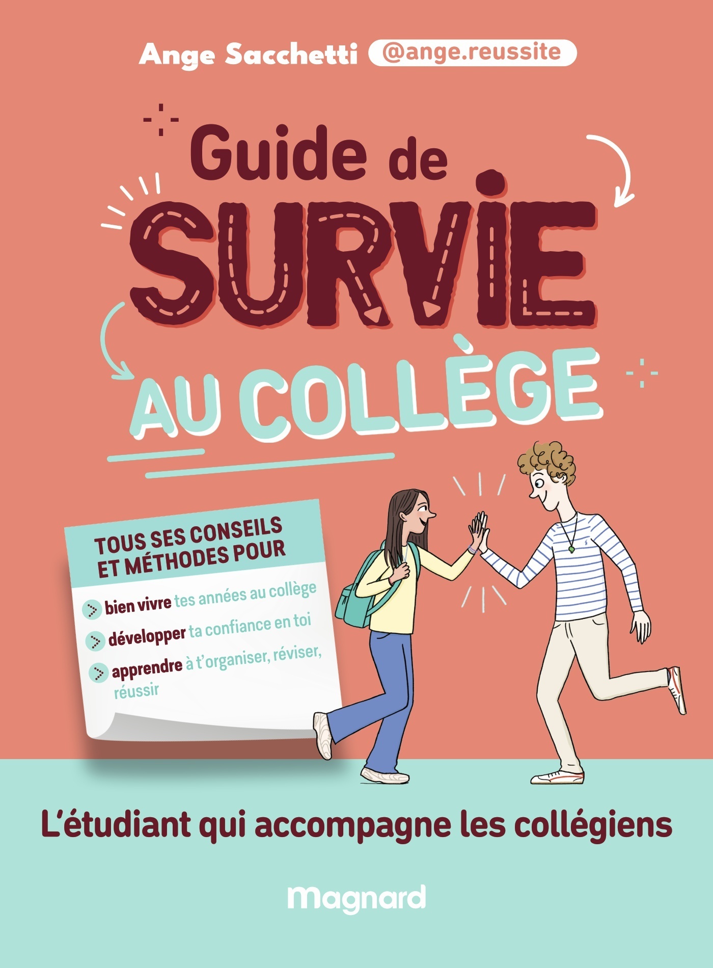Guide de survie au collège - Ange Sacchetti - MAGNARD