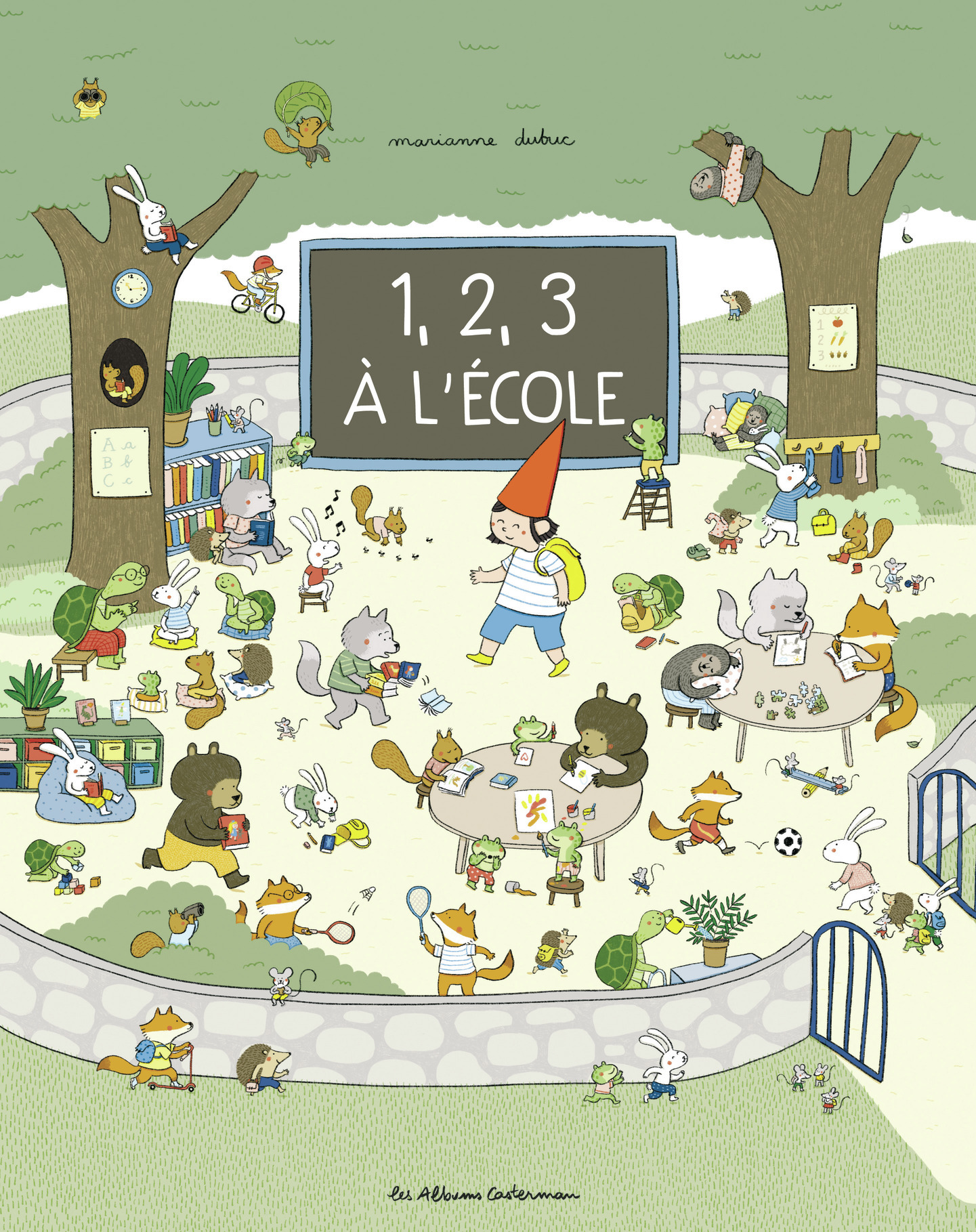 1, 2, 3 ... à l'école ! - Marianne Dubuc - CASTERMAN