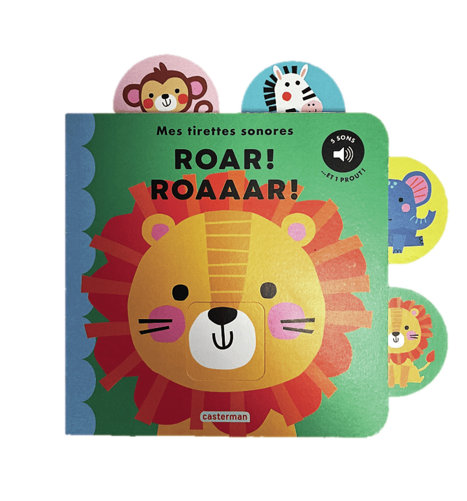 Mes tirettes sonores - Mes tirettes sonores : Roar ! Roaaar ! -  TANJA LOUWERS, Tanja Louwers - CASTERMAN