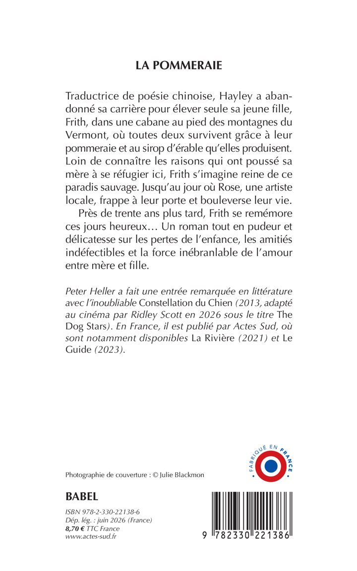 La Pommeraie - Peter Heller - ACTES SUD