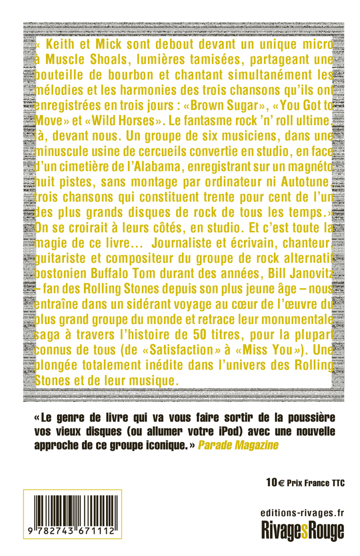 Rocks Off - Bill Janovitz - RIVAGES