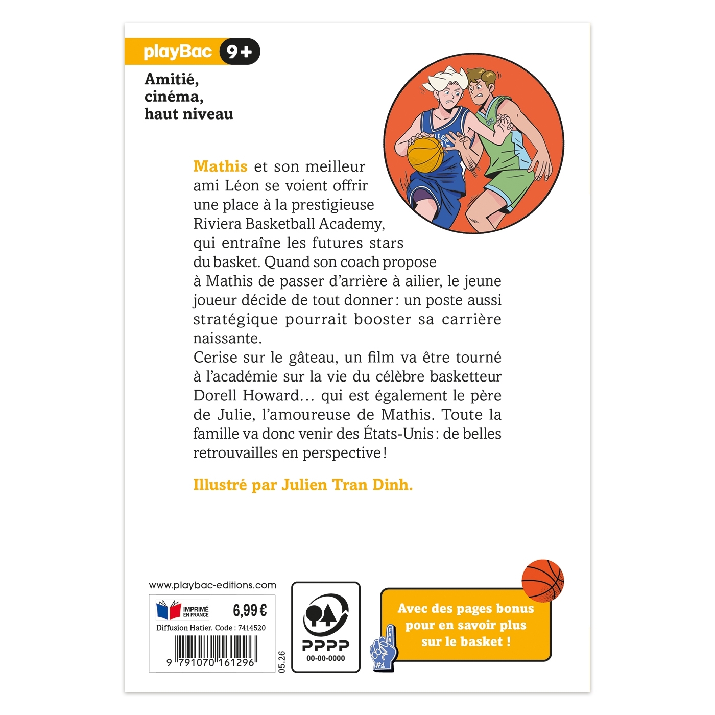 Passion Basket - Le film de sa vie - Tome 4 - Fabienne Blanchut - PLAY BAC