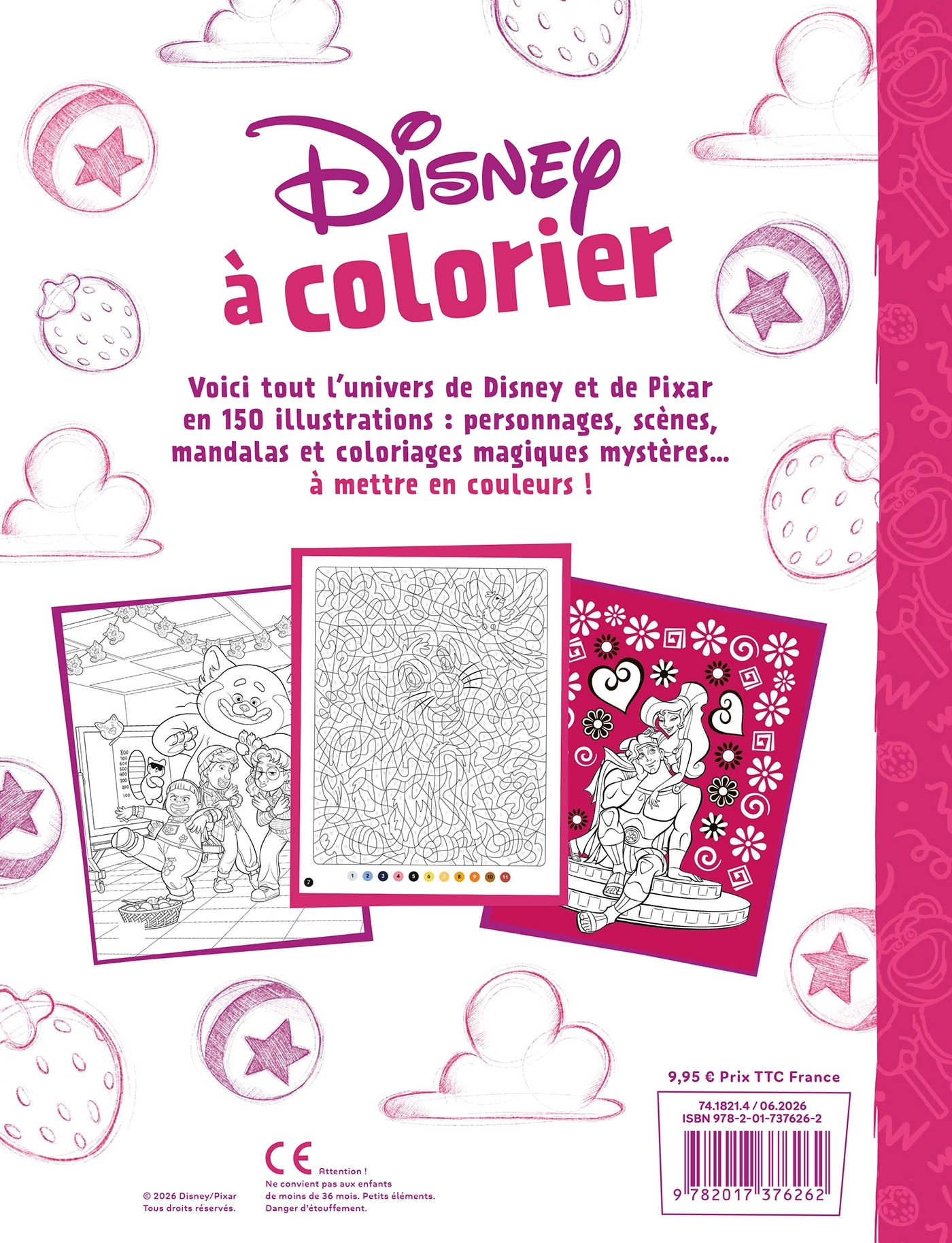 DISNEY - Disney à colorier -  Disney - DISNEY HACHETTE