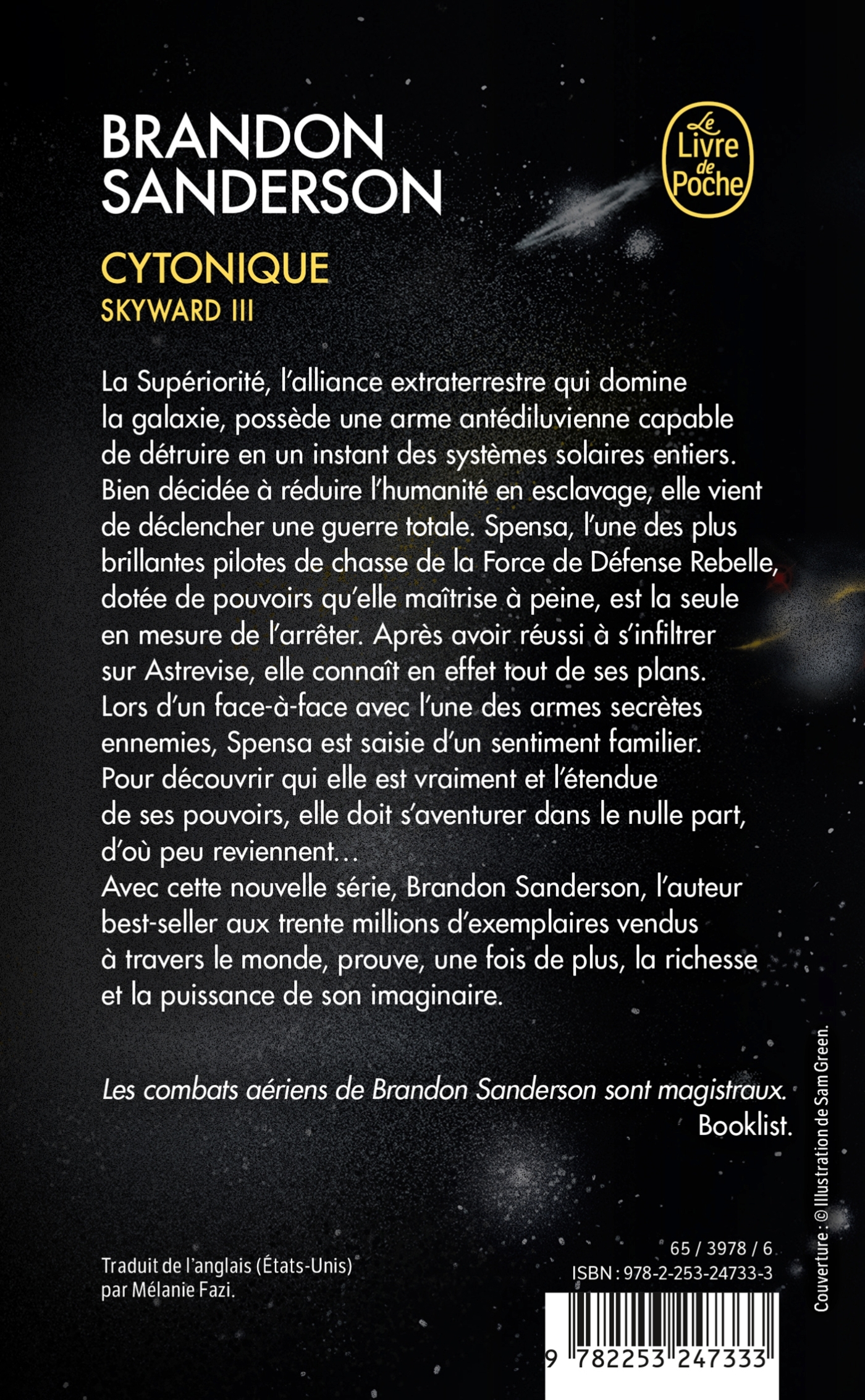 Cytonique (Skyward, Tome 3) - Brandon Sanderson - LGF