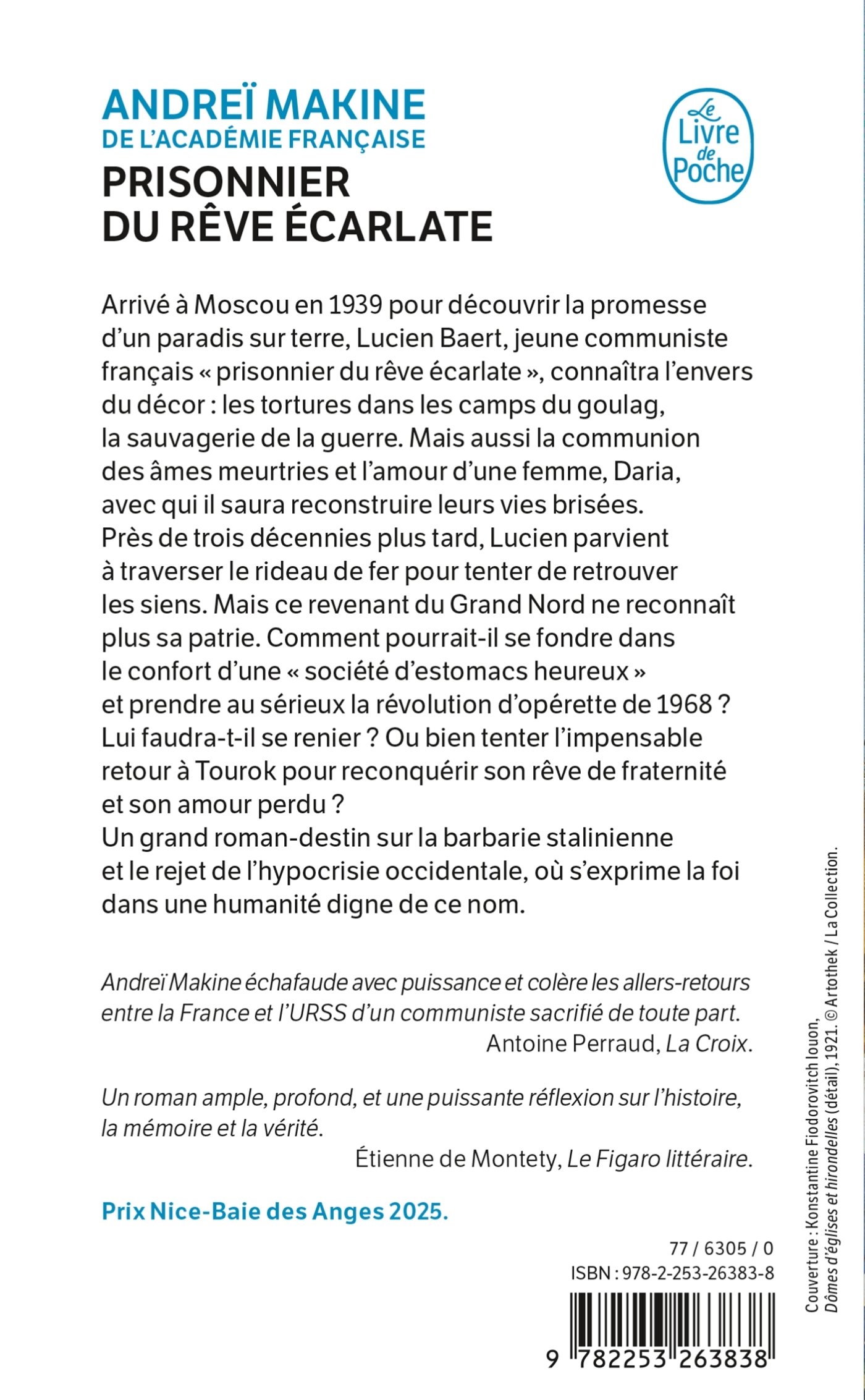 Prisonnier du rêve écarlate - Andreï Makine - LGF