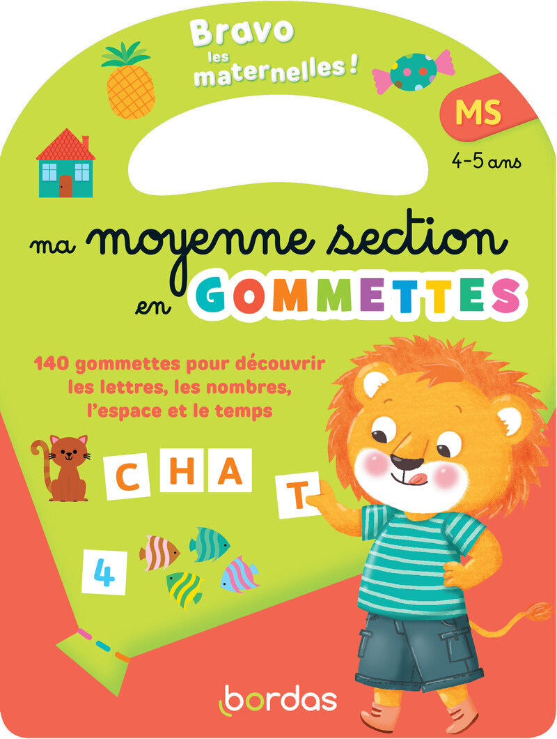 Ma moyenne section en gommettes -  - BORDAS