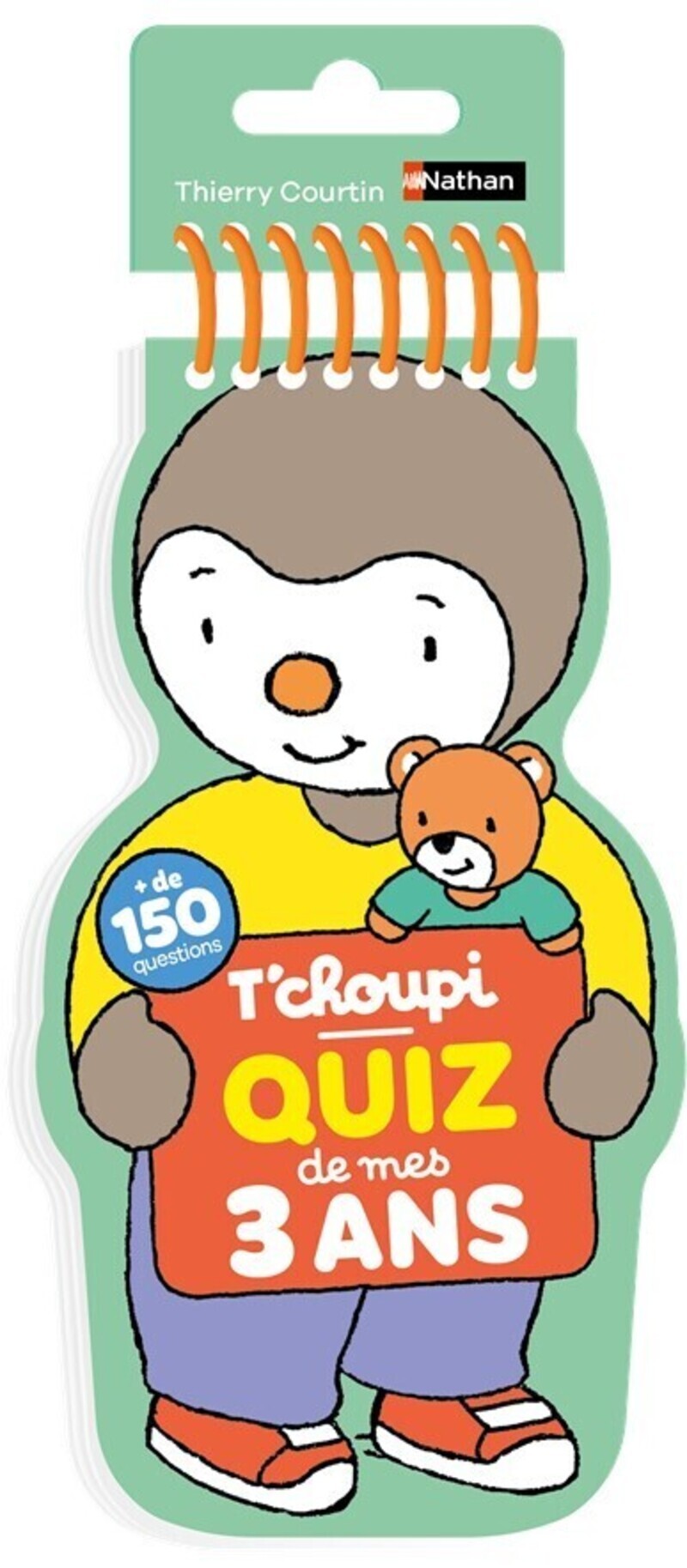 T'choupi - Quiz de mes 3 ans -  Collectif - NATHAN
