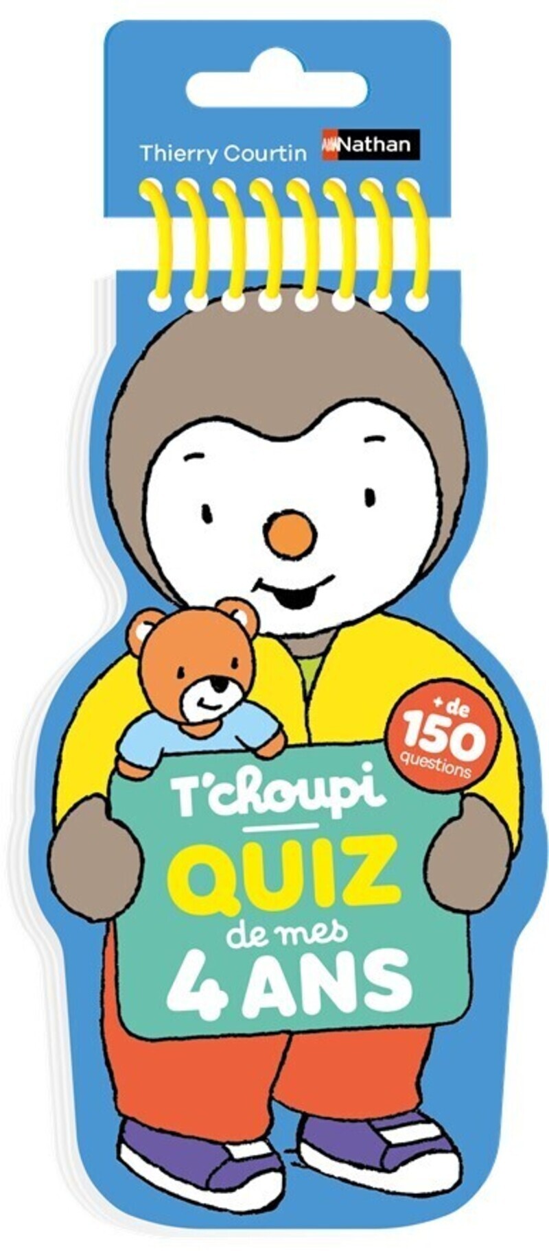 T'choupi - Quiz de mes 4 ans -  Collectif - NATHAN