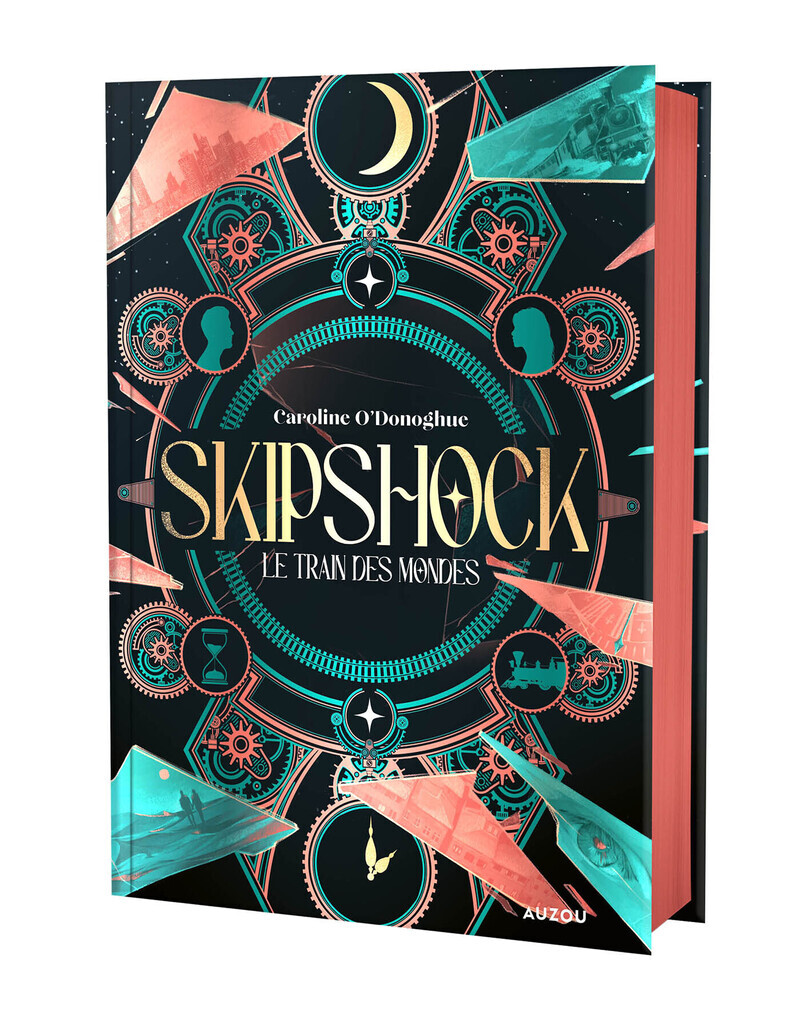 Skipshock - Le train des mondes - Edition reliée collector - Caroline O'Donoghue - AUZOU