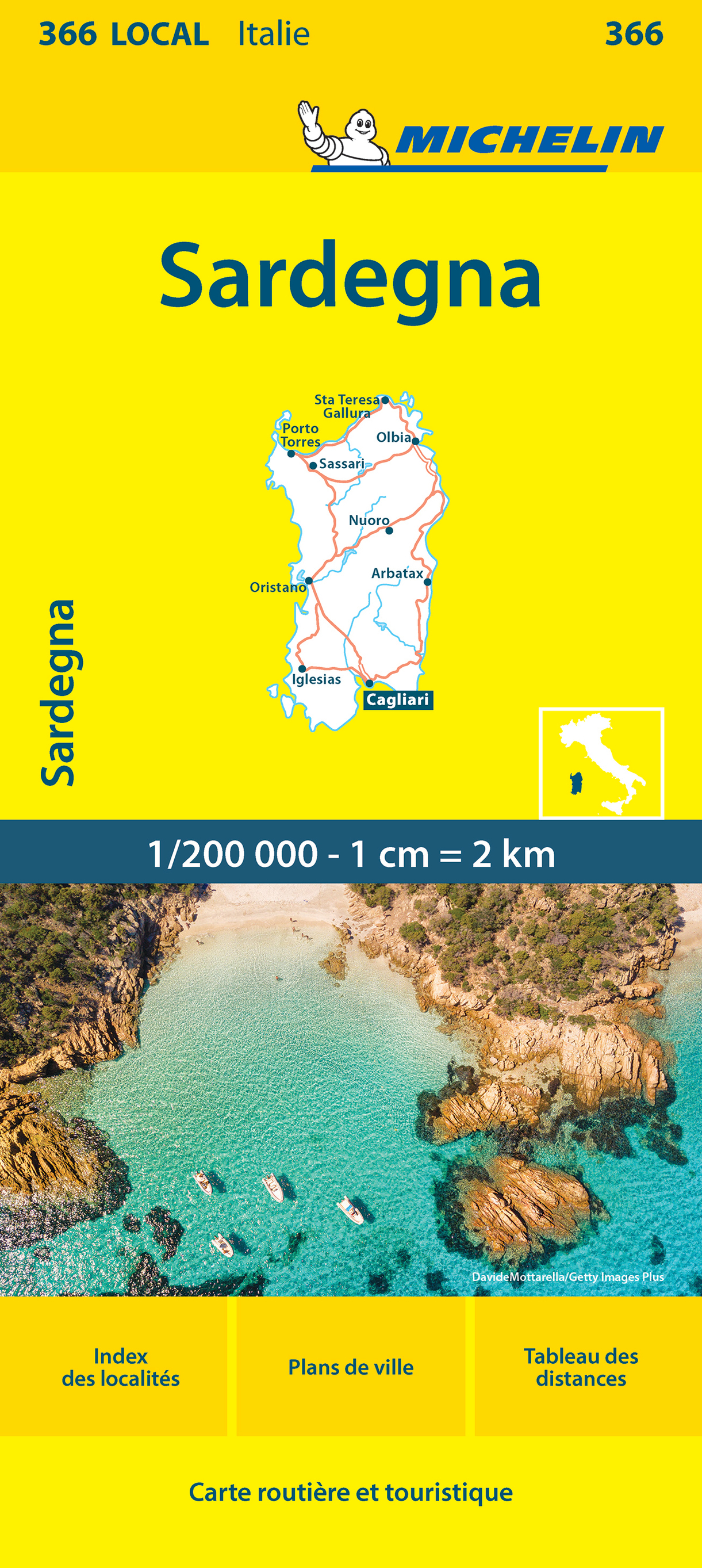 Carte Départementale Sardegna - XXX - MICHELIN