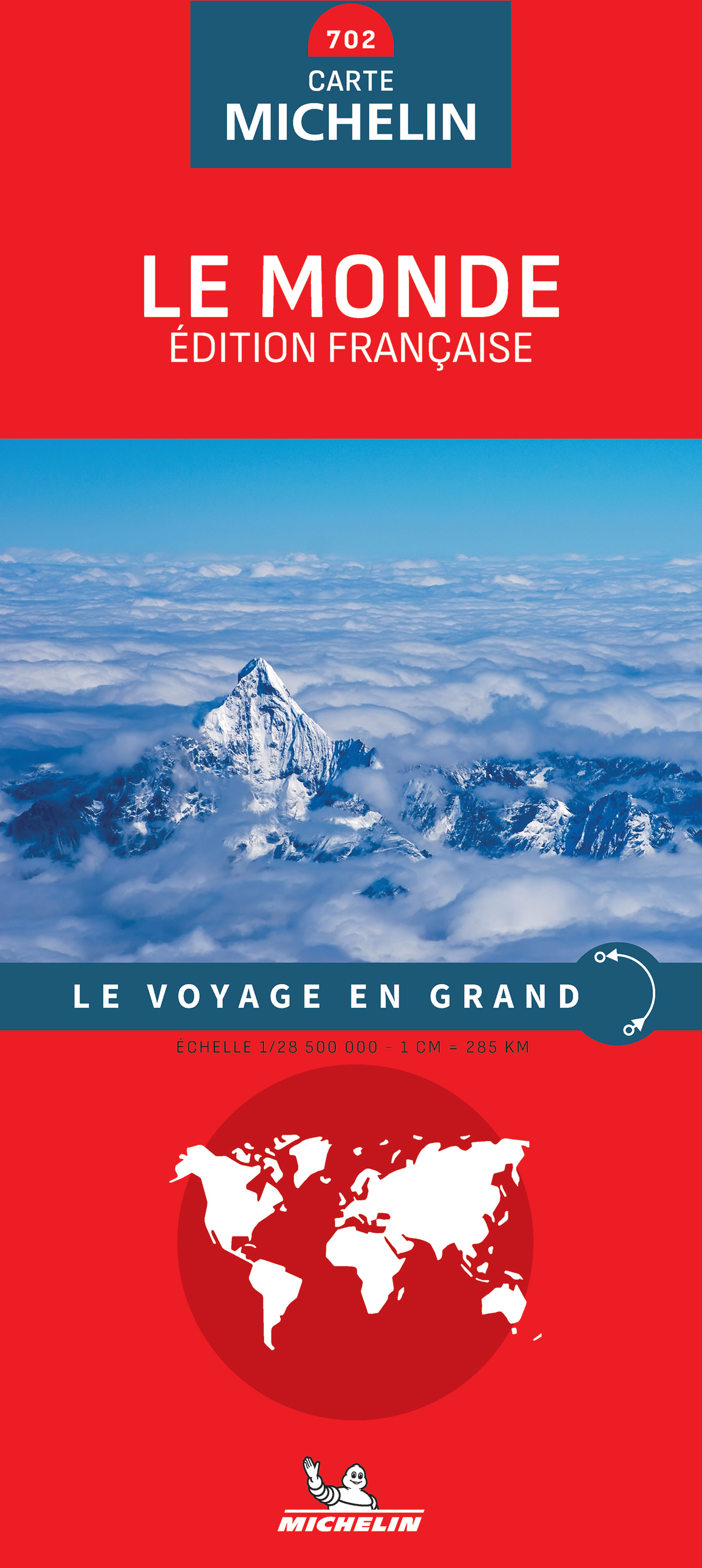 Carte Nationale Le Monde - Edition Française - XXX - MICHELIN