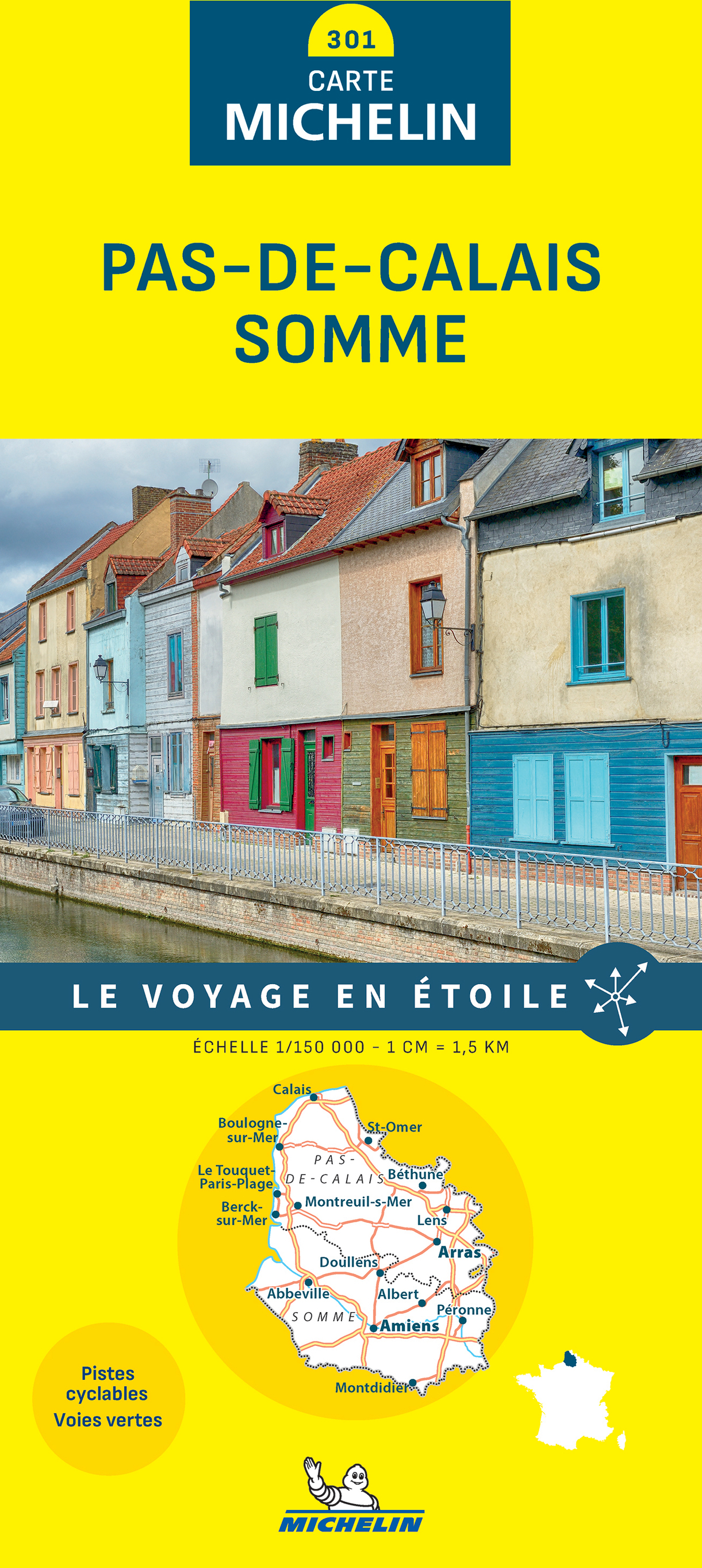 Carte Départementale Pas-de-Calais, Somme - XXX - MICHELIN