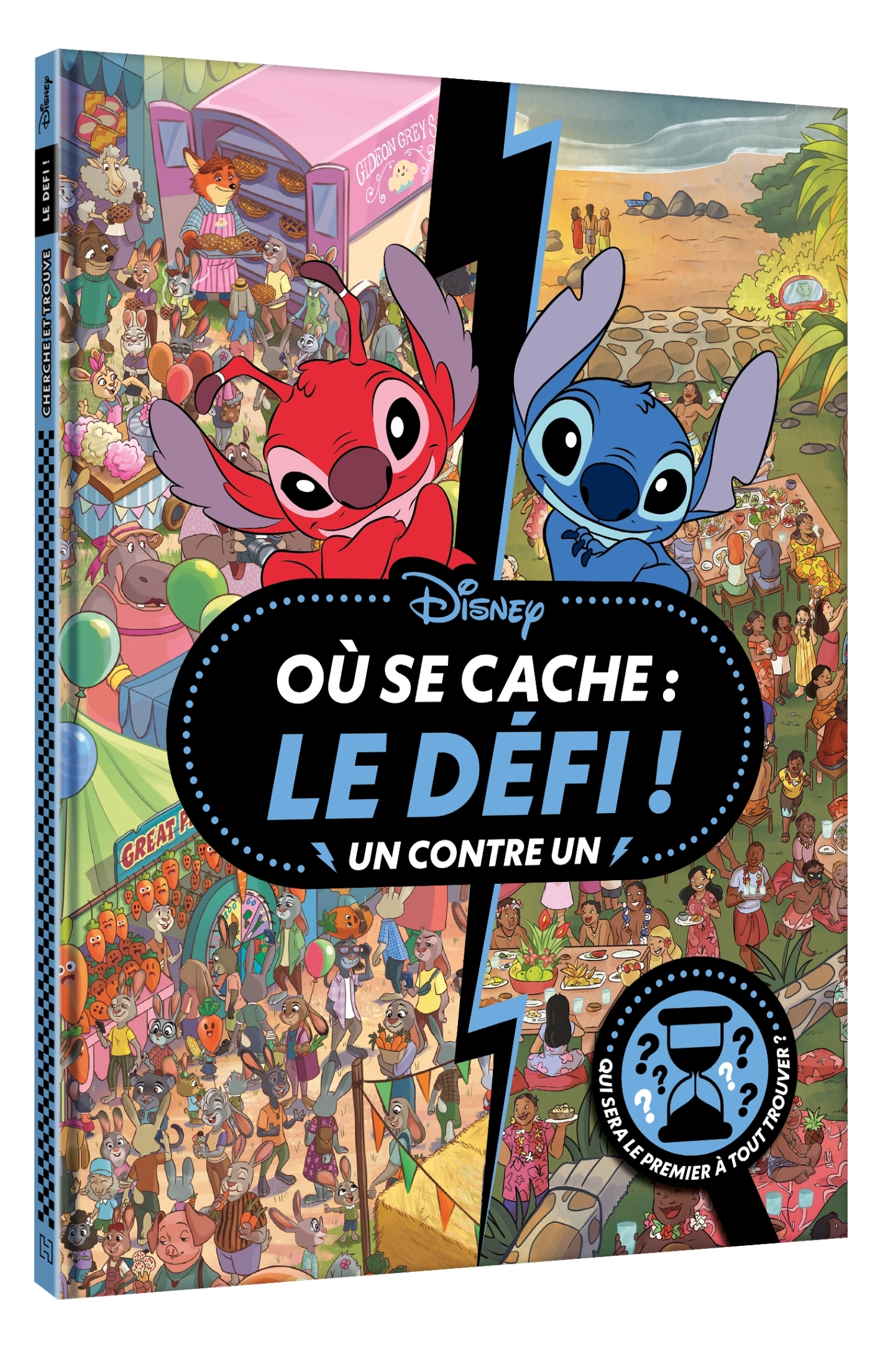 DISNEY PIXAR - Cherche et Trouve - Où se cache ? - Le défi ! Un contre un -  Disney - DISNEY HACHETTE