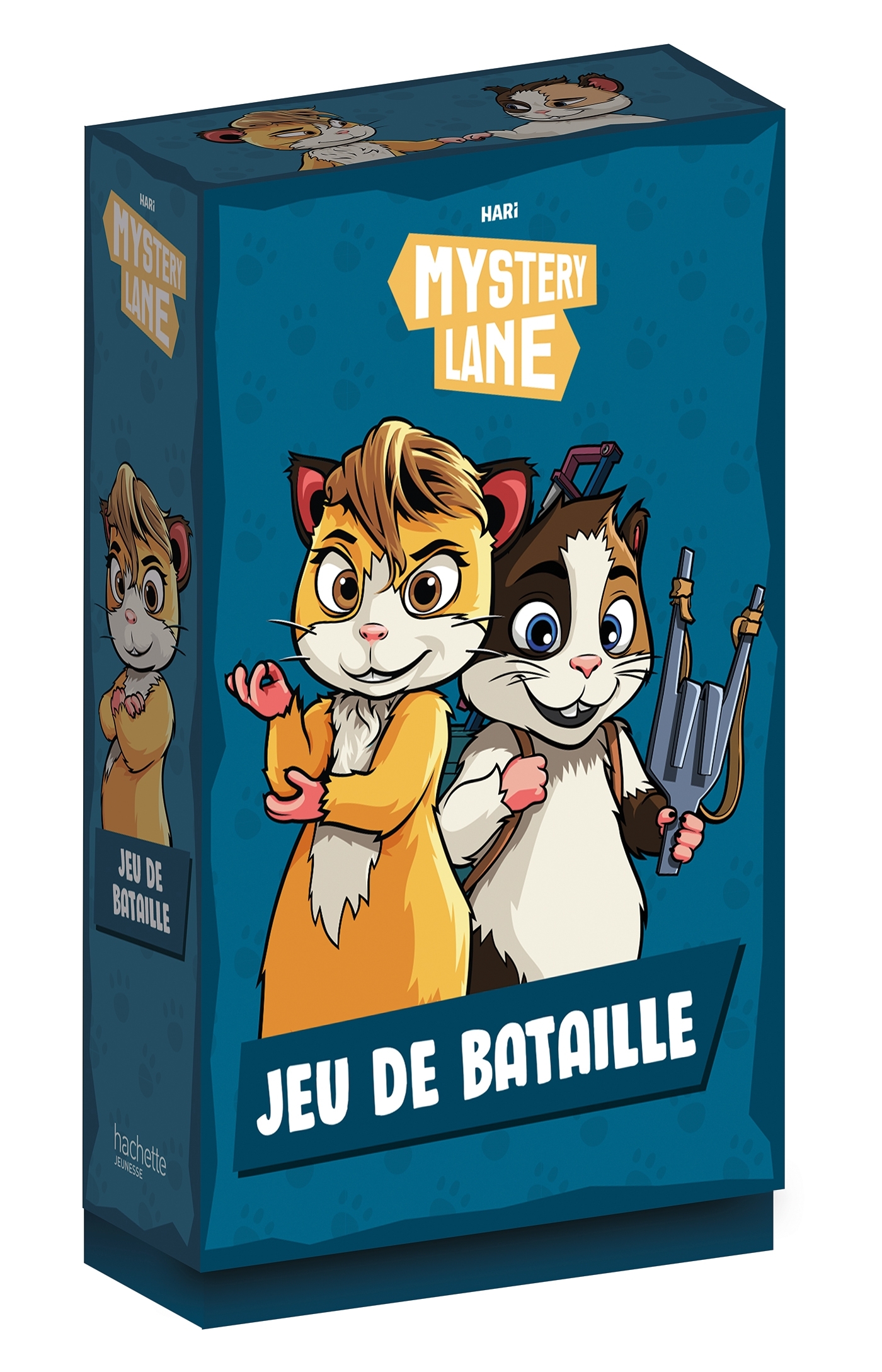 Mystery Lane - Boîte de cartes  - Jeu de bataille -   - HACHETTE JEUN.