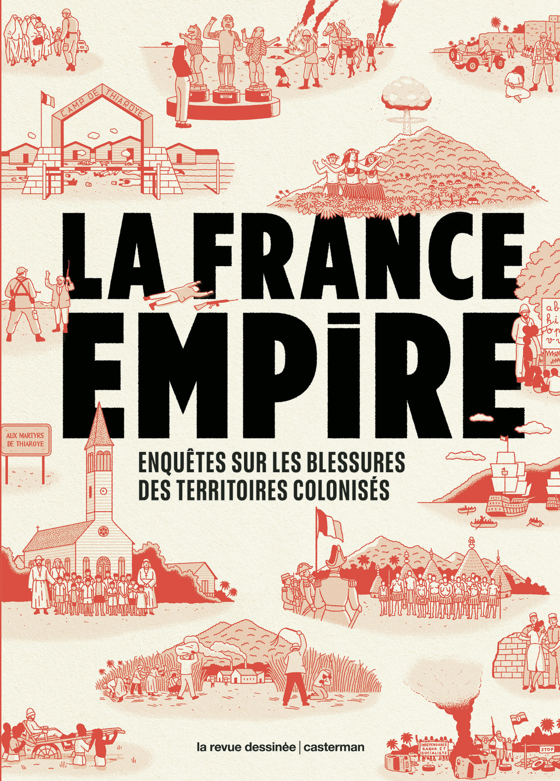 La France Empire -  Collectif La Revue Dessinée - CASTERMAN