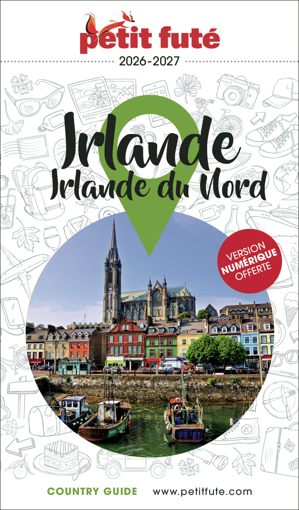 Guide Irlande 2026/2027 Petit Futé: Irlande du Nord -  Auzias d. / labourdette j. & alter, Jean-Paul Labourdette, Dominique Auzias - PETIT FUTE