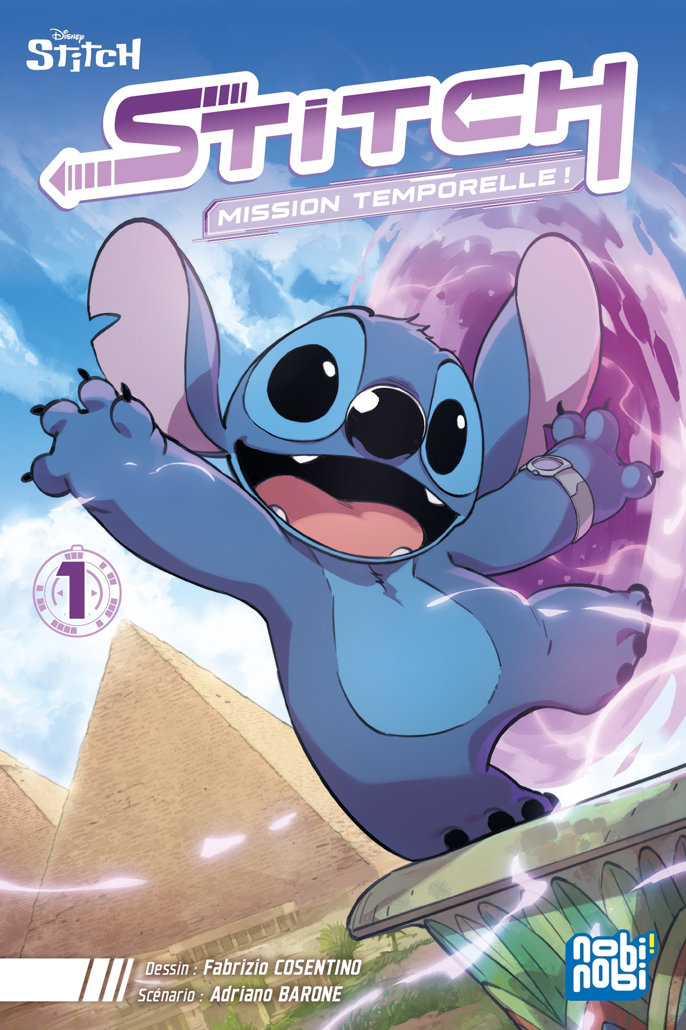 Stitch : Mission Temporelle ! T01 - Adriano Barone - NOBI NOBI