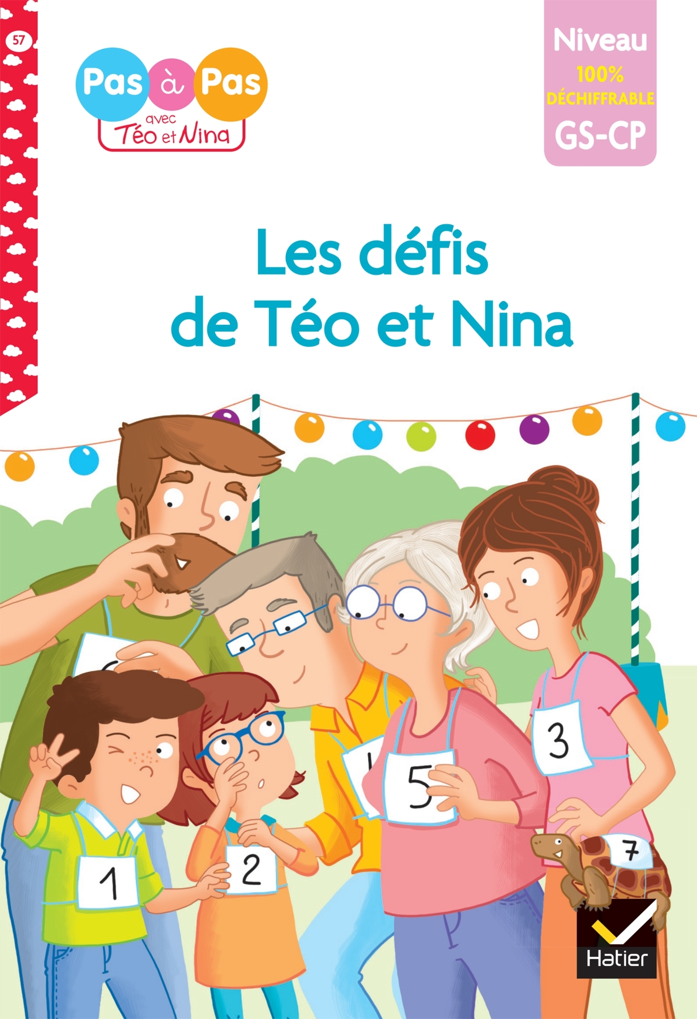 Téo et Nina - premières lectures 100% déchiffrable - Les défis de Téo et Nina - Isabelle Chavigny, Marie-Hélène Van Tilbeurgh - HATIER