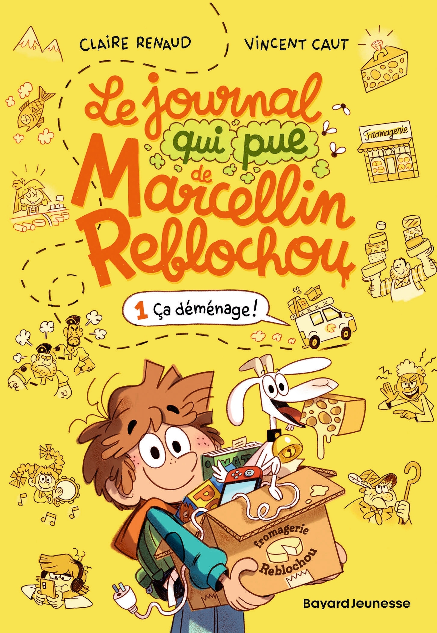 Le journal qui pue de Marcellin Reblochou, Tome 01 - Claire Renaud - BAYARD JEUNESSE