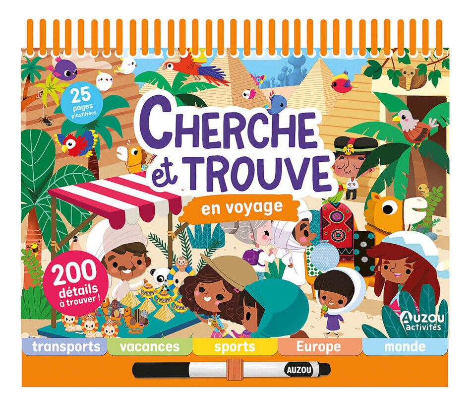 Cherche et trouve - En voyage -  - AUZOU