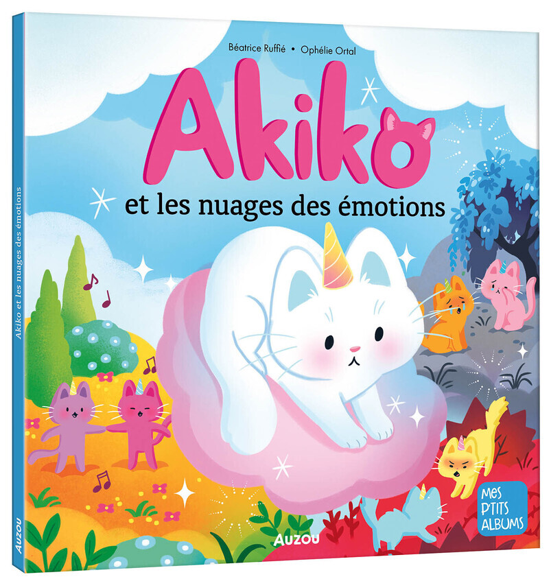 Akiko et les nuages des émotions - Béatrice Ruffié - AUZOU