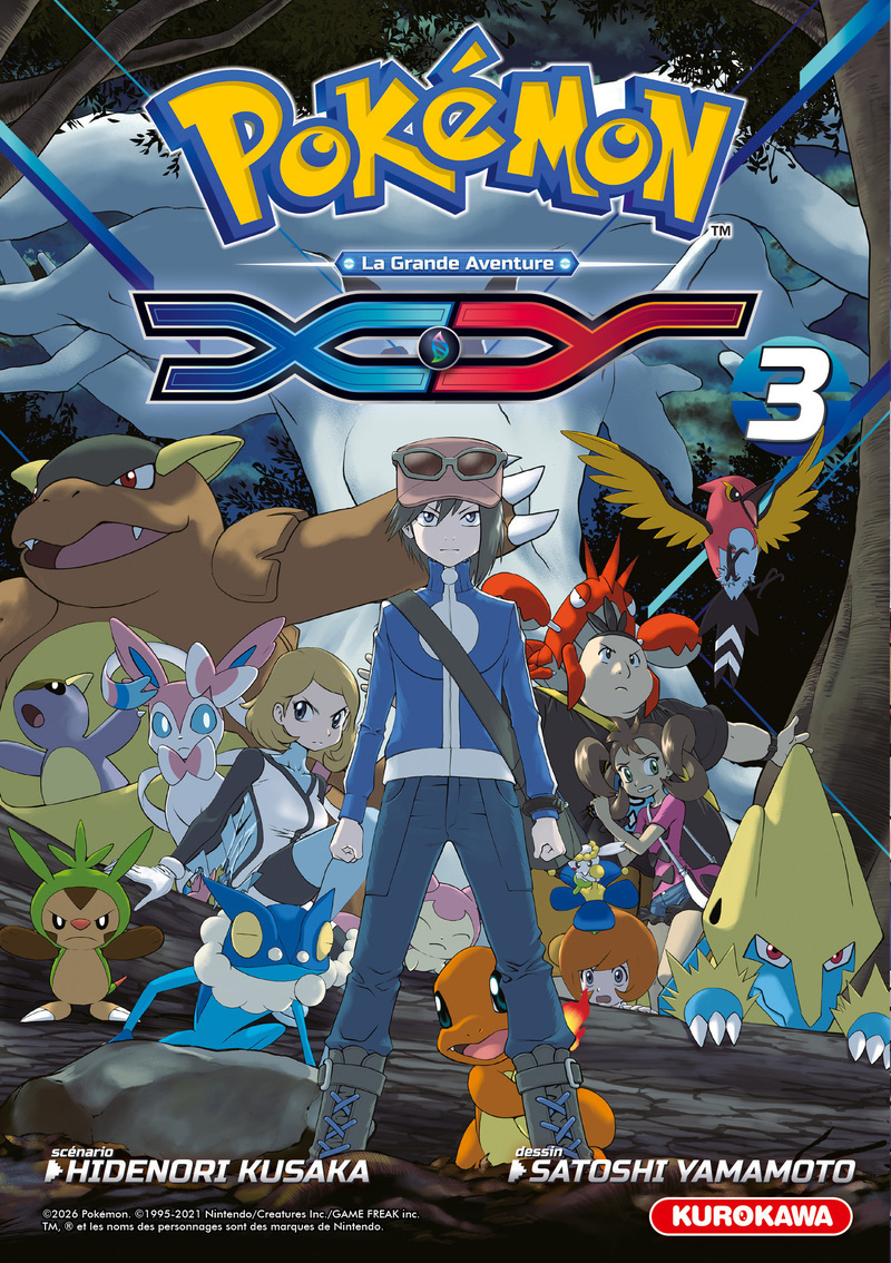 Pokémon XY Double - tome 3 - Hidenori Kusaka, Satoshi Yamamoto - KUROKAWA