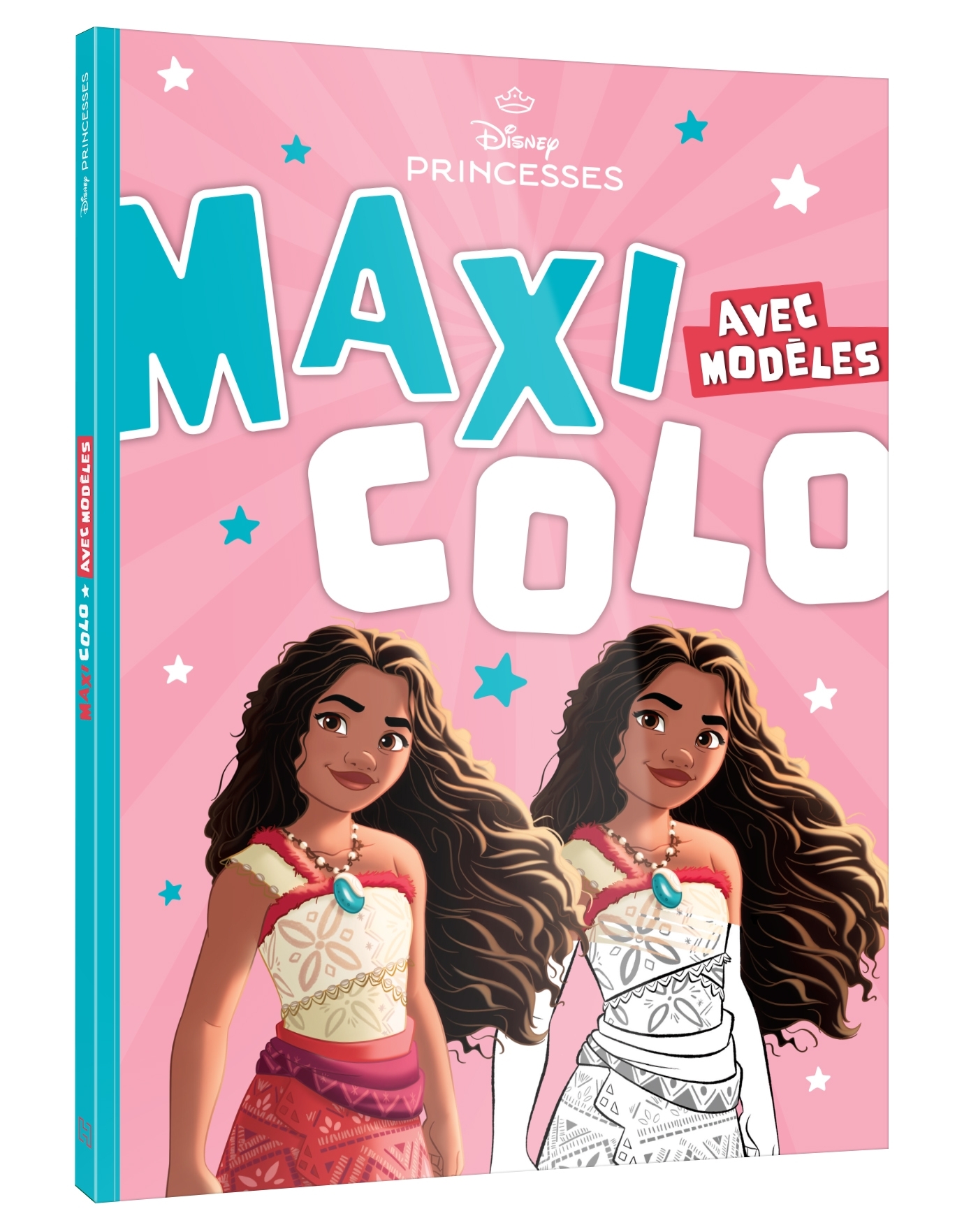 DISNEY PRINCESSES - Maxi Colo avec modèles (4+) -  - DISNEY HACHETTE