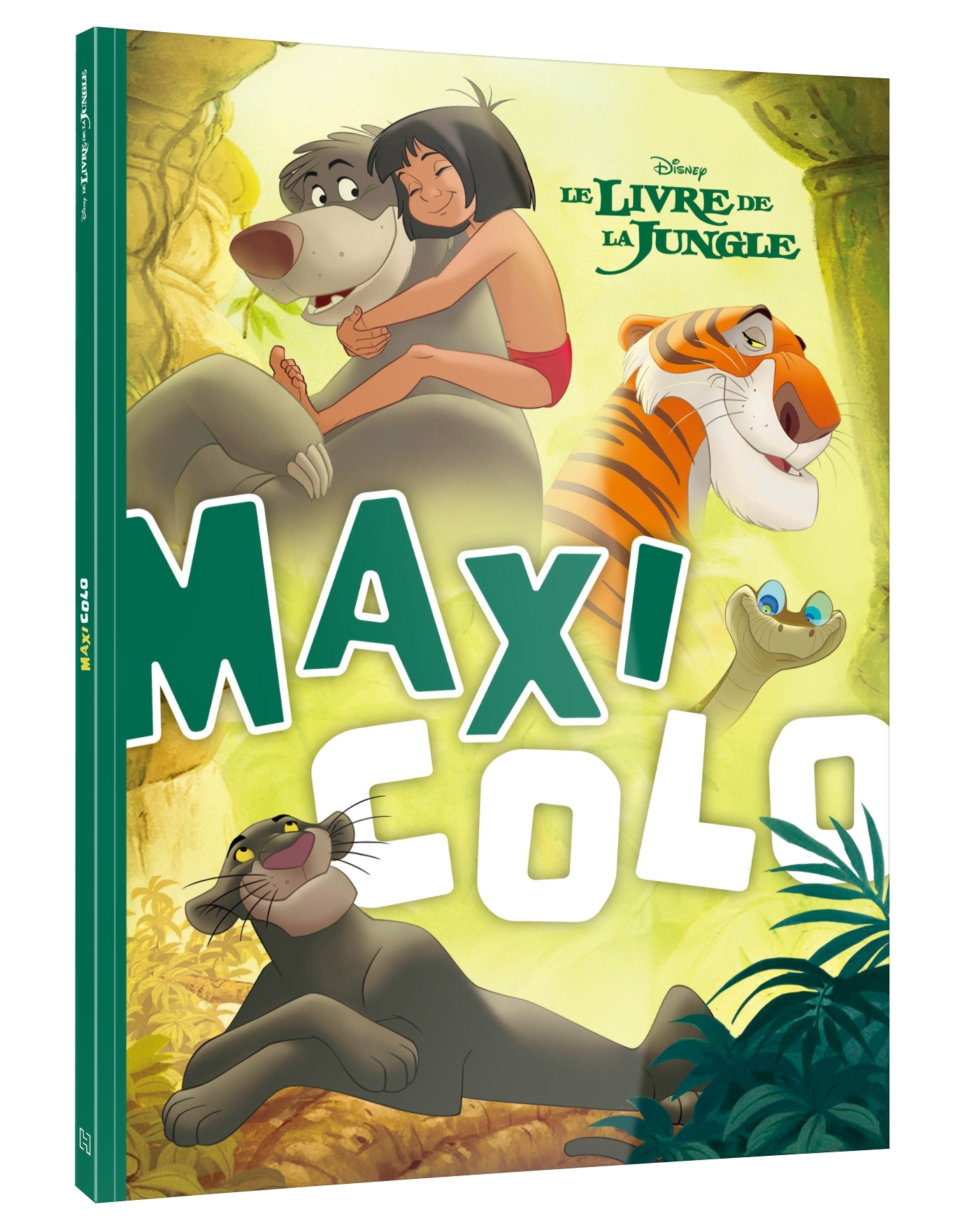 LE LIVRE DE LA JUNGLE - Maxi Colo - DISNEY -  - DISNEY HACHETTE