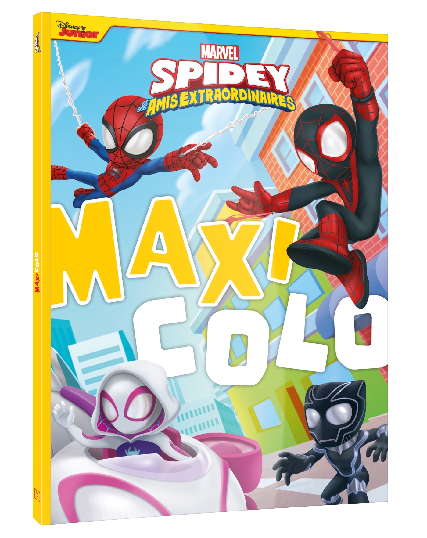 SPIDEY ET SES AMIS EXTRAORDINAIRES - Maxi Colo - MARVEL -  - DISNEY HACHETTE