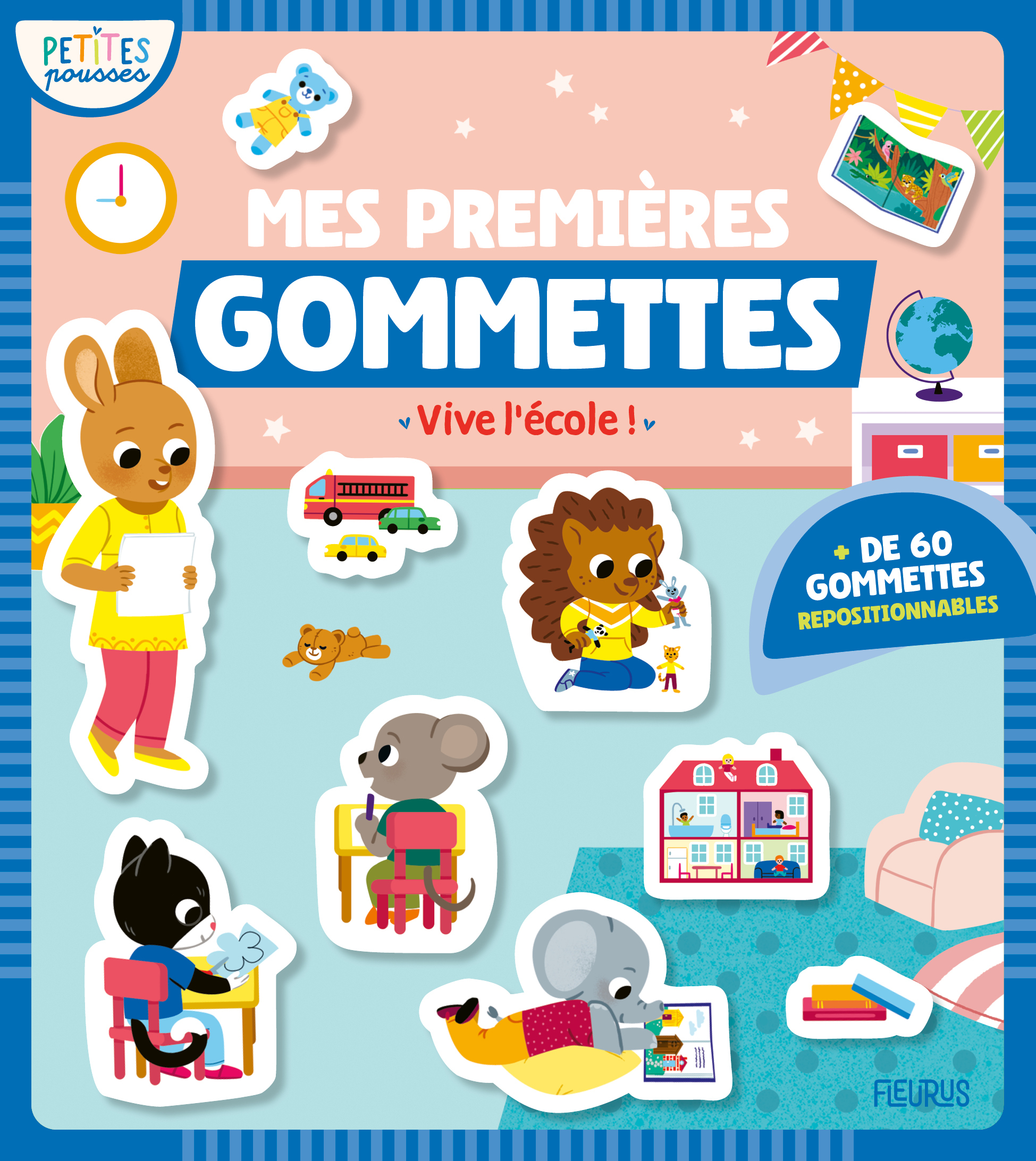 Mes premières gommettes - Vive l'école ! -  - FLEURUS