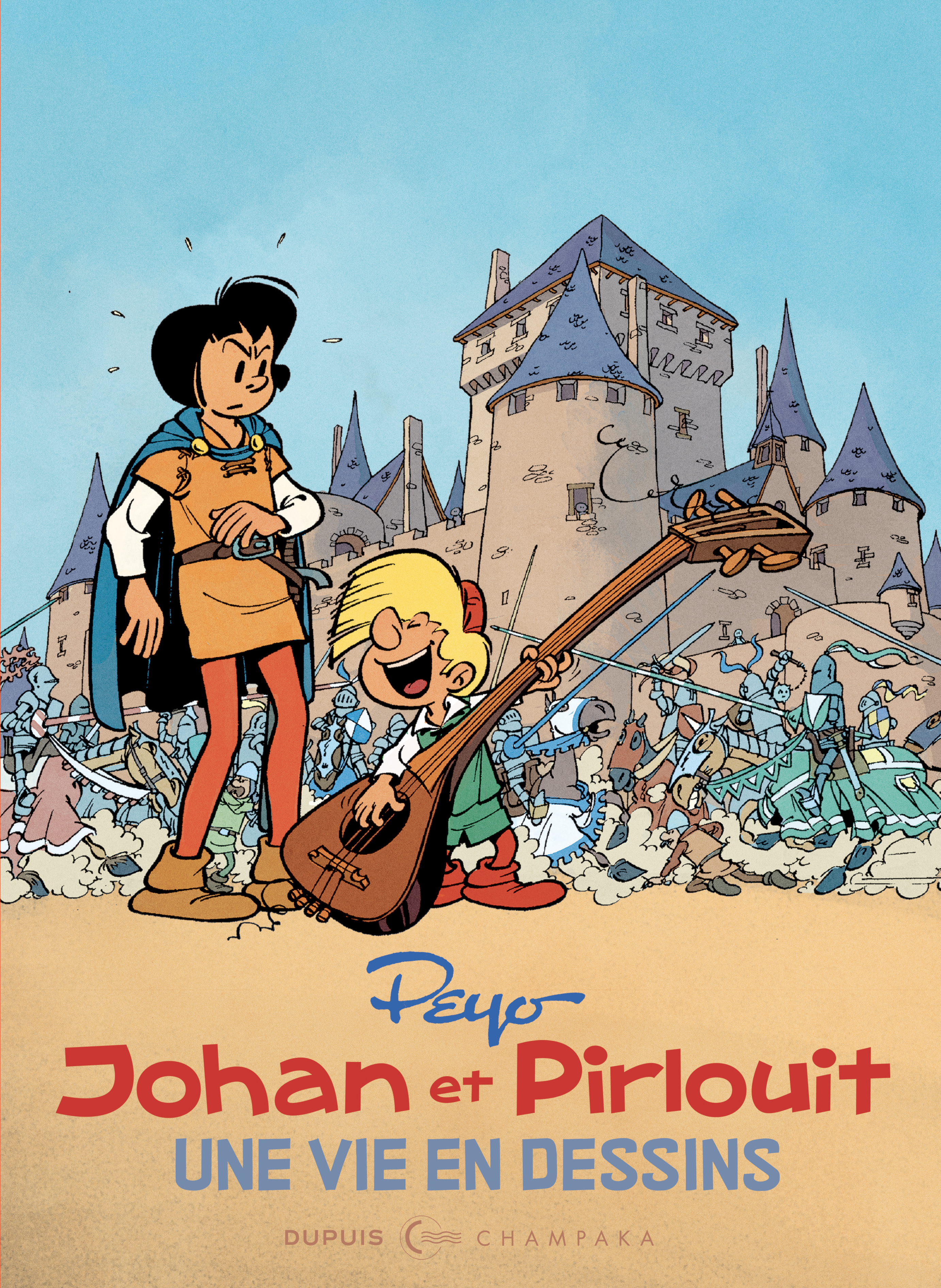 Une vie en dessins - Peyo – Johan et Pirlouit -  Peyo - CHAMPAKA BRUSS
