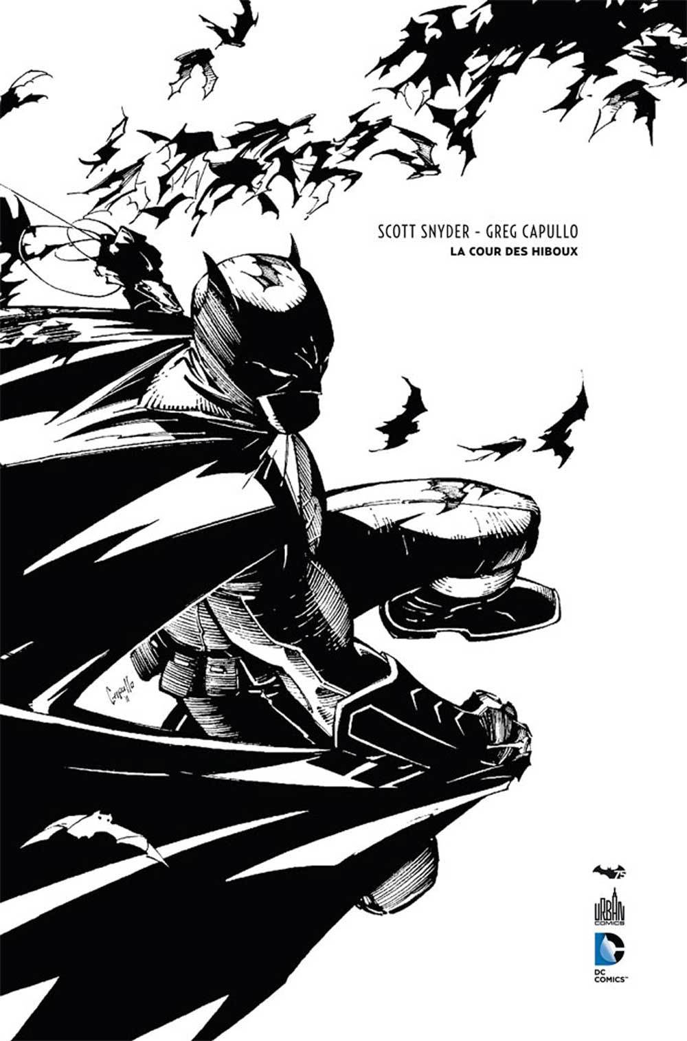 BATMAN LA COUR DES HIBOUX - N&B - 75 ANS -  Snyder Scott, Scott Snyder - URBAN COMICS