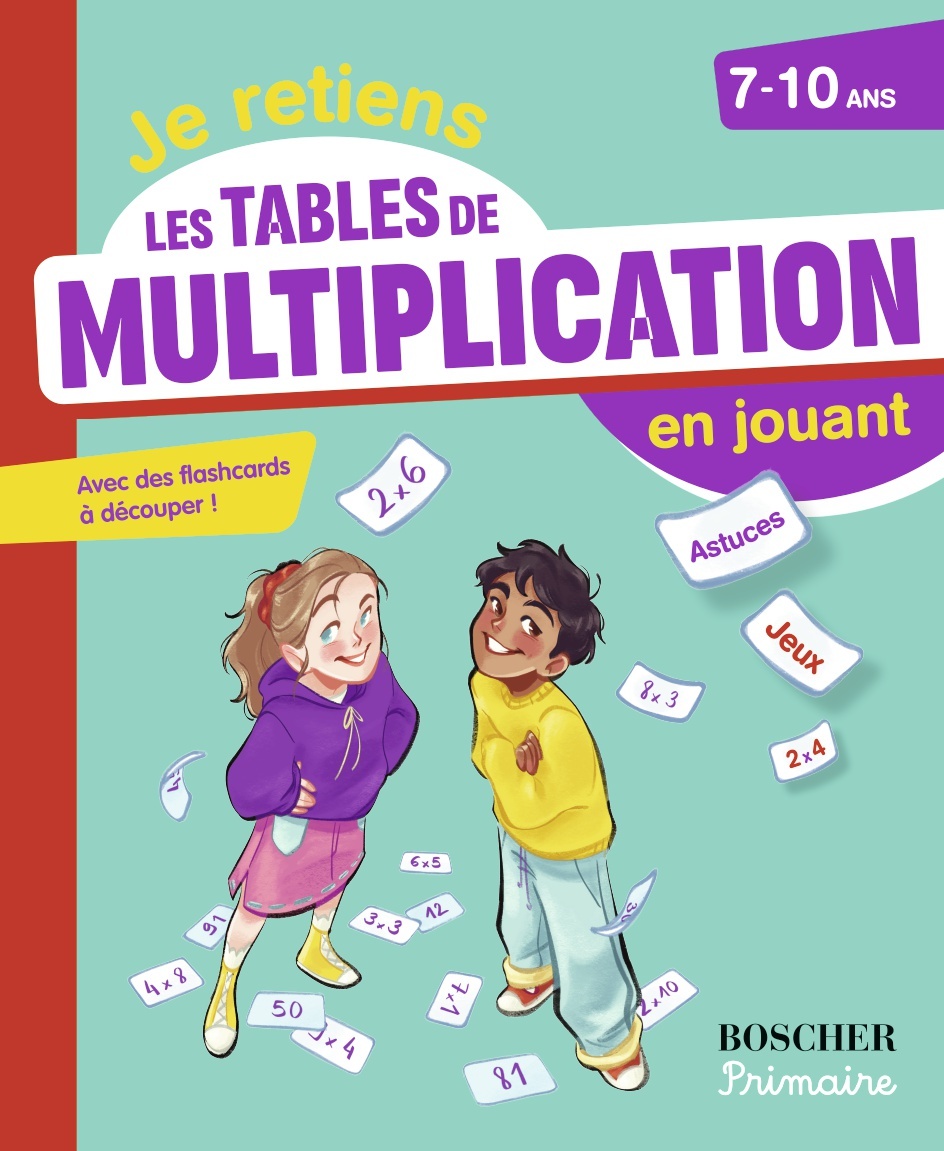 Je retiens les tables de multiplication en jouant -  Manech - BELIN EDUCATION
