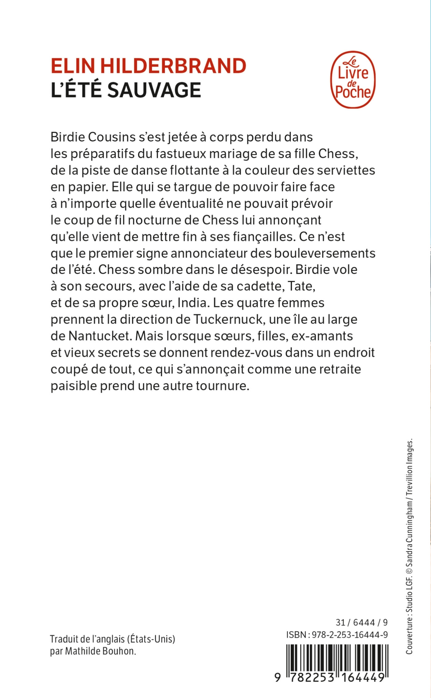 L'Été sauvage - Elin Hilderbrand - LGF