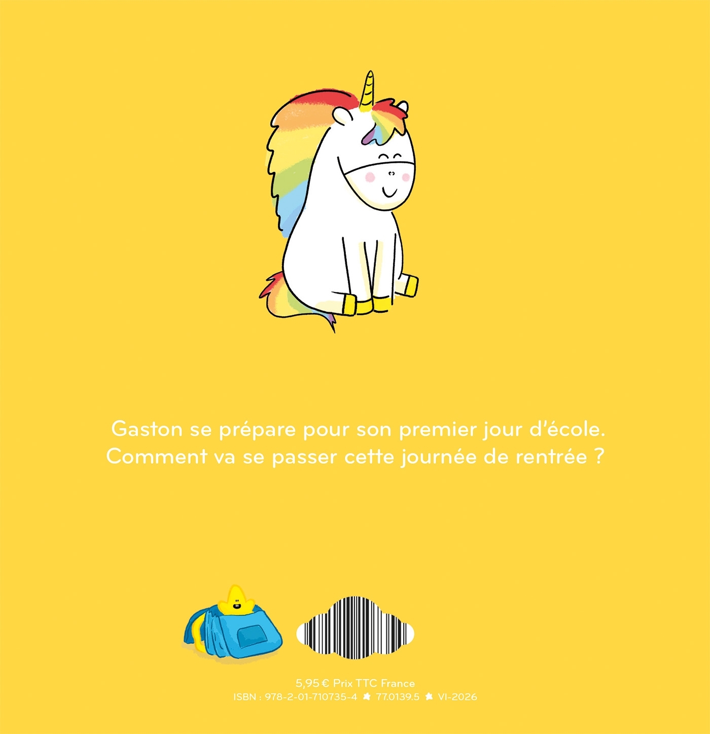 Gaston rentre à l'école - Aurélie Chien Chow Chine - HACHETTE ENFANT