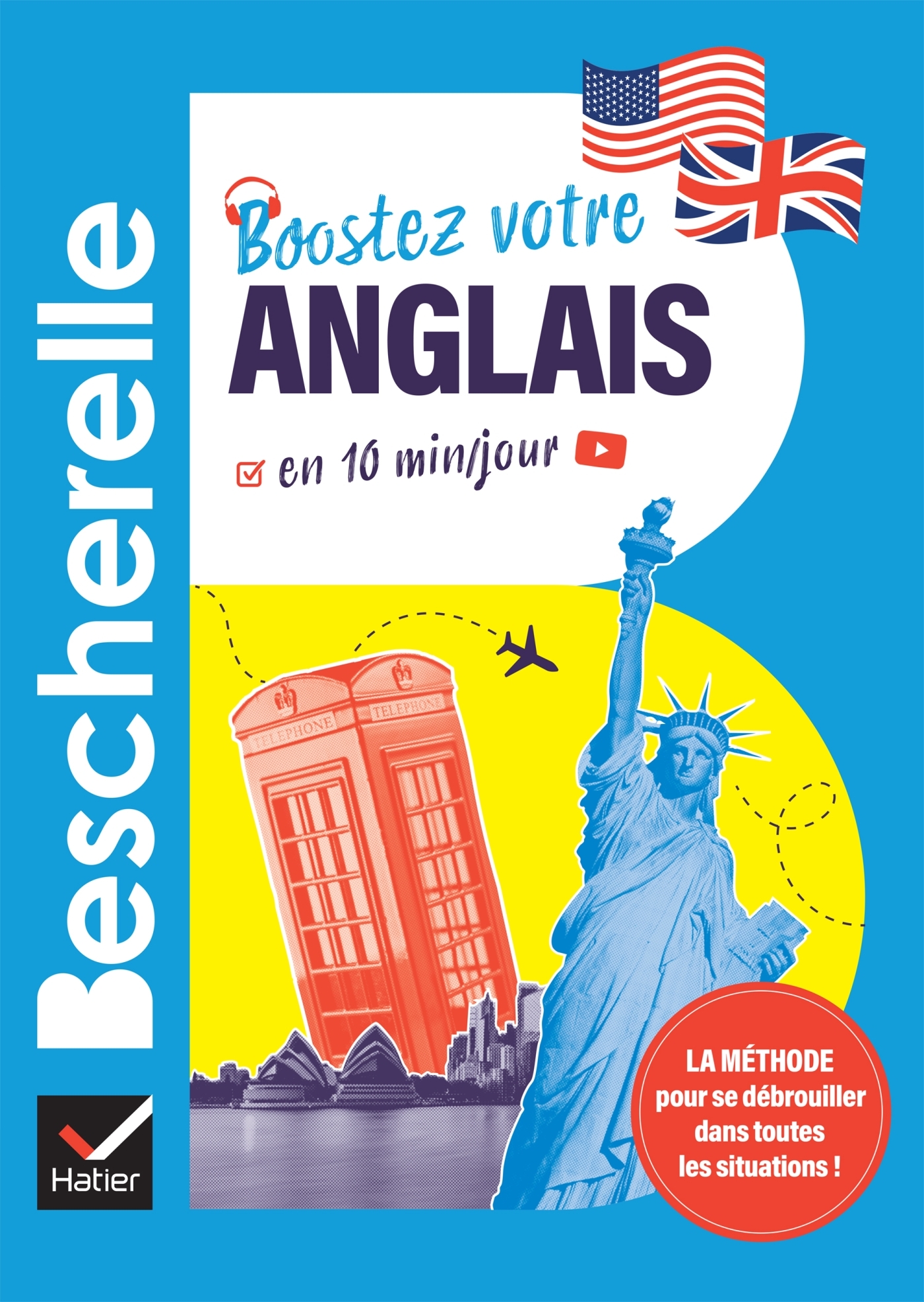 Bescherelle - Boostez votre anglais ! 48 épisodes, 10 minutes par jour - Wilfrid Rotgé - HATIER