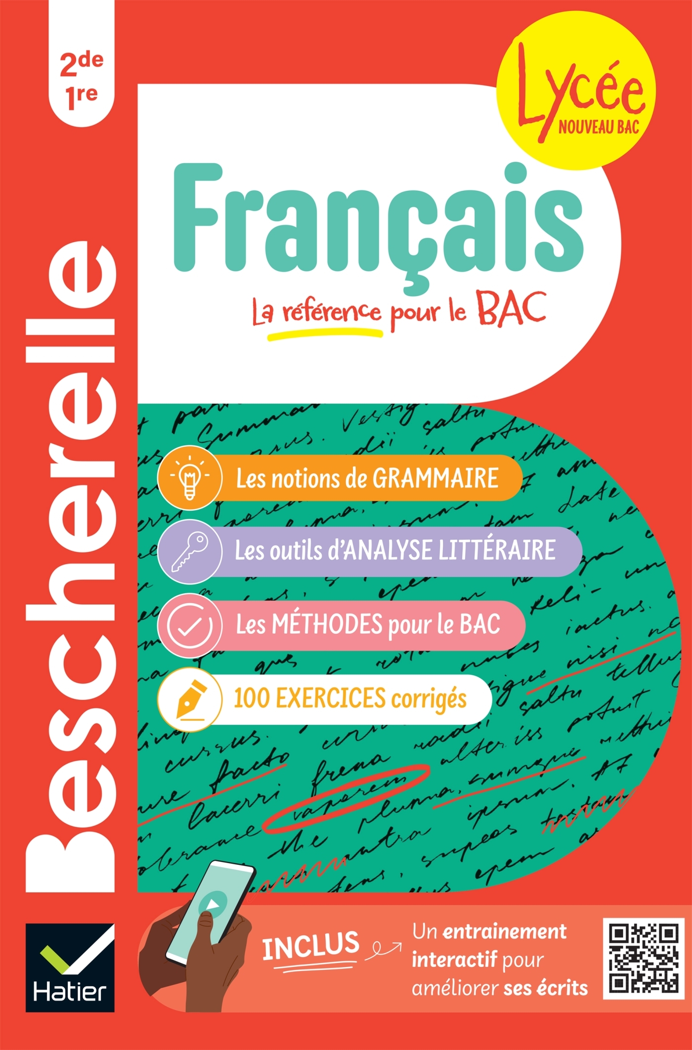 Bescherelle lycée - Français 2de, 1re Nouveau bac - Aurélia Courtial, Laurence Ignazi, Nora Nadifi - HATIER