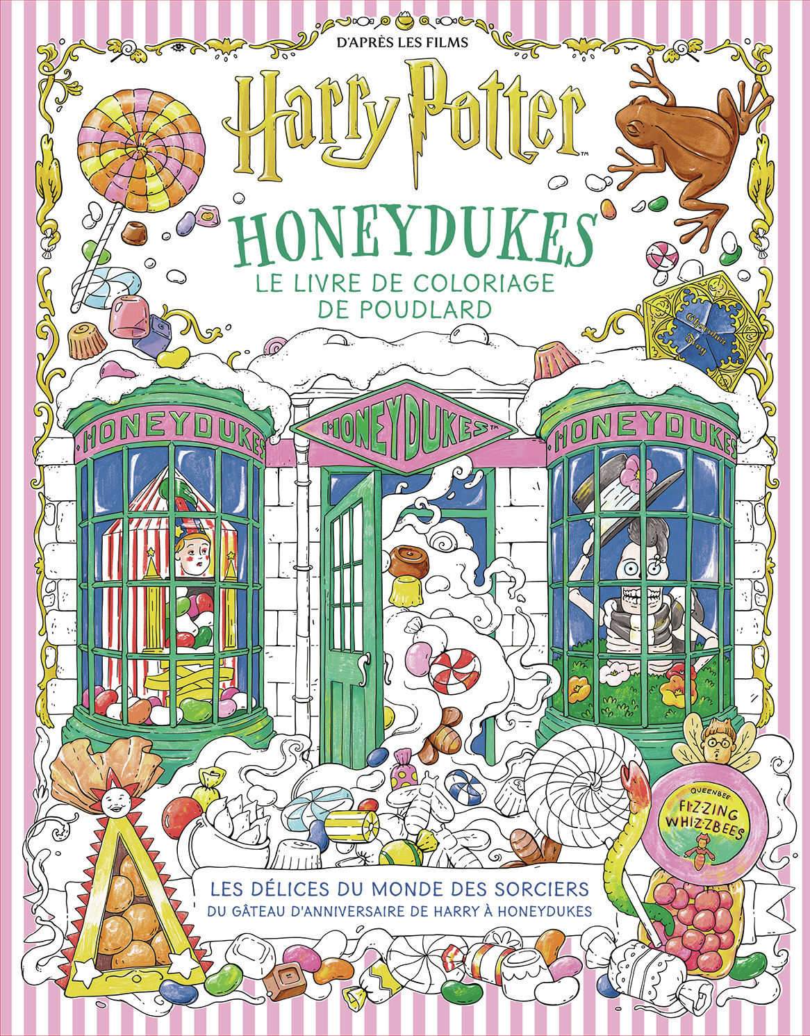 Harry Potter - Le Livre de coloriage de Poudlard - Honeydukes -  COLLECTIFS JEUNESSE,  Collectif - GALLIMARD JEUNE