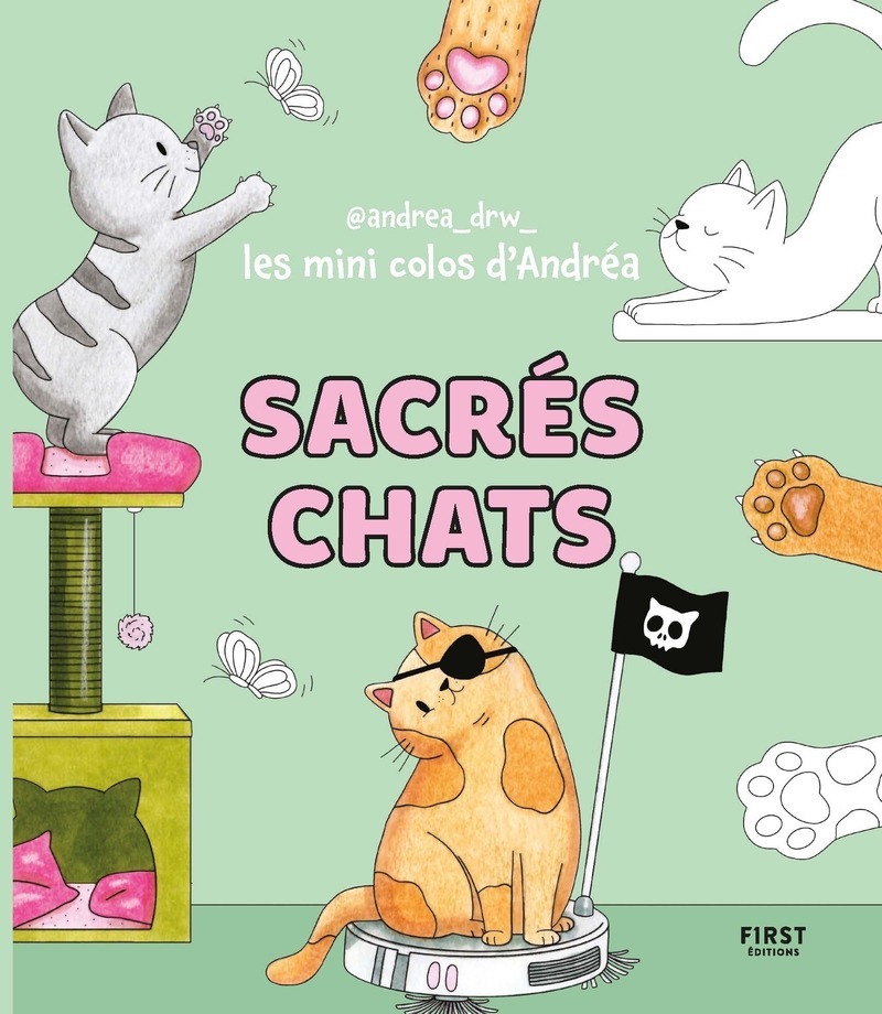 Les Mini Colos d'Andréa - Sacrés chats -  Andrea_drw_ - FIRST