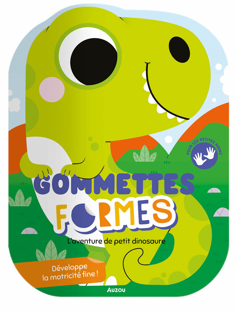 Gommettes formes - L'aventure de petit dinosaure - SORTE MARTA - AUZOU