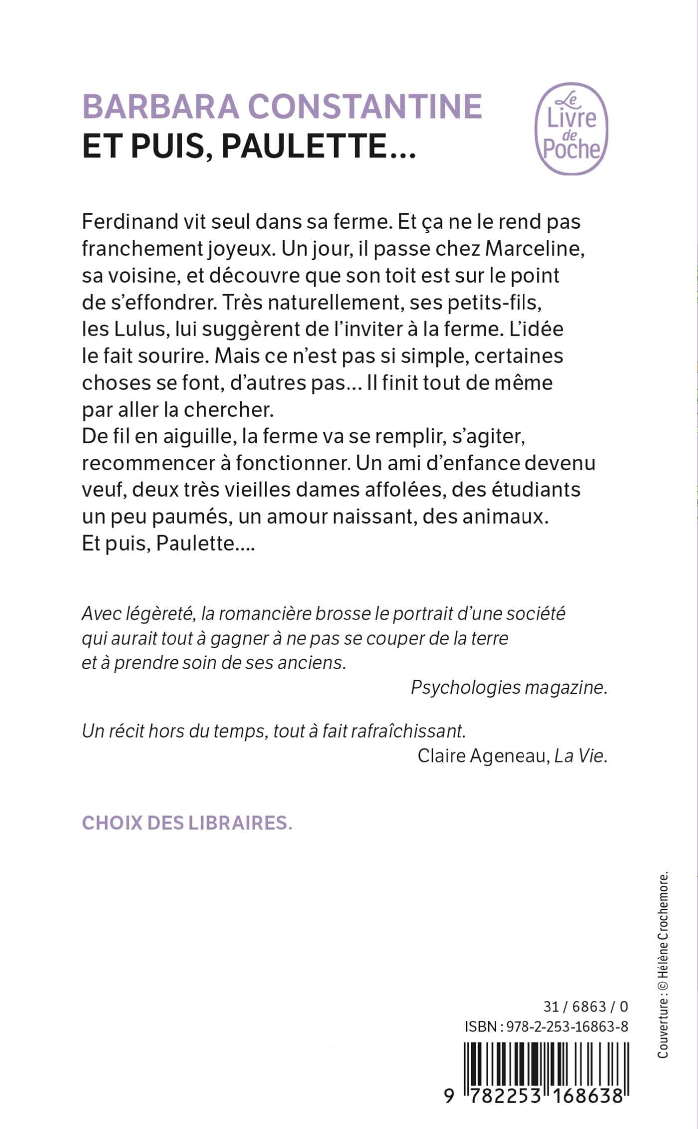 Et puis, Paulette ... - Barbara Constantine - LGF