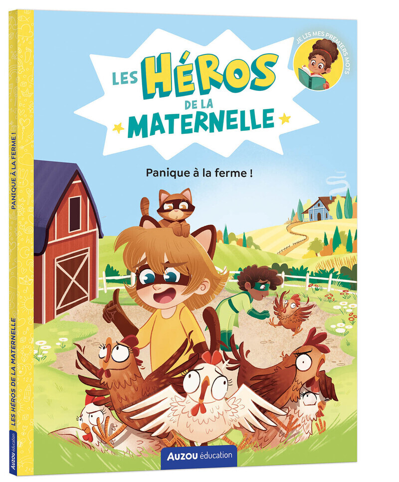 Les héros de la maternelle - panique à la ferme - Maxime Gillio - AUZOU
