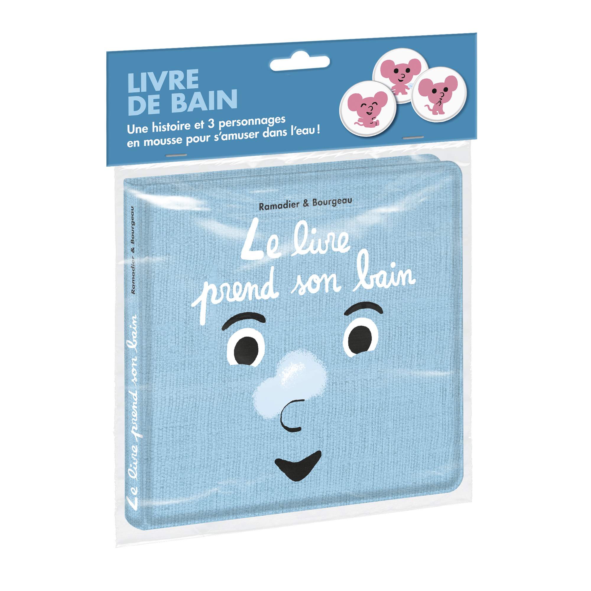Le livre prend son bain (Livre de bain) -  Bourgeau Vincent, Cédric Ramadier - EDL