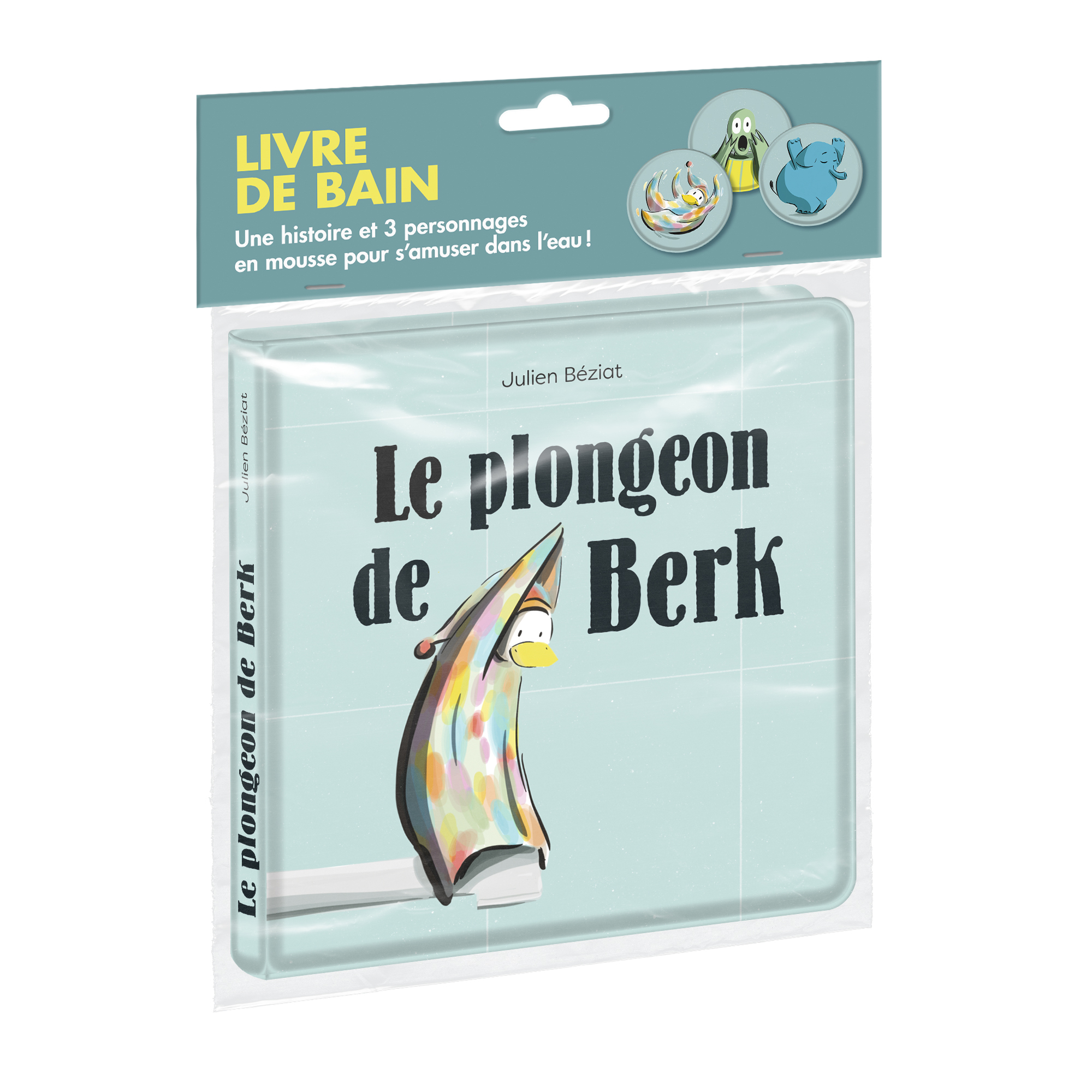 Le plongeon de Berk ! (Livre de bain) -  Beziat Julien, JULIEN BÉZIAT - EDL
