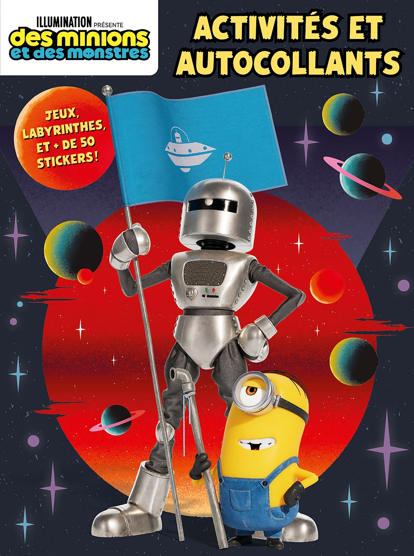 Des Minions et des monstres - Activités et autocollants -   - HACHETTE JEUN.